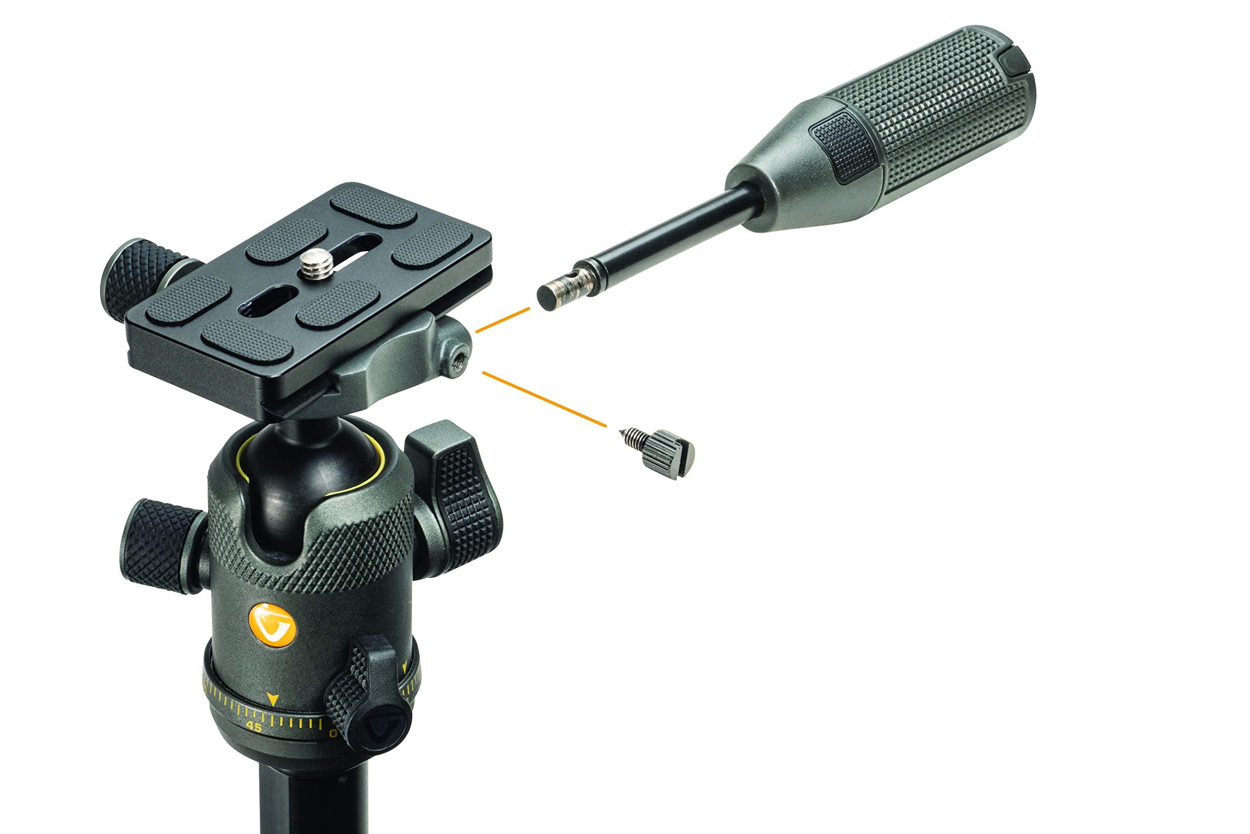 Vanguard Veo 2X 235Abp 4 In 1 Travel Tripod, Monopod, Ball Head With Removeable Pan Handle - 23 Mm, Aluminum