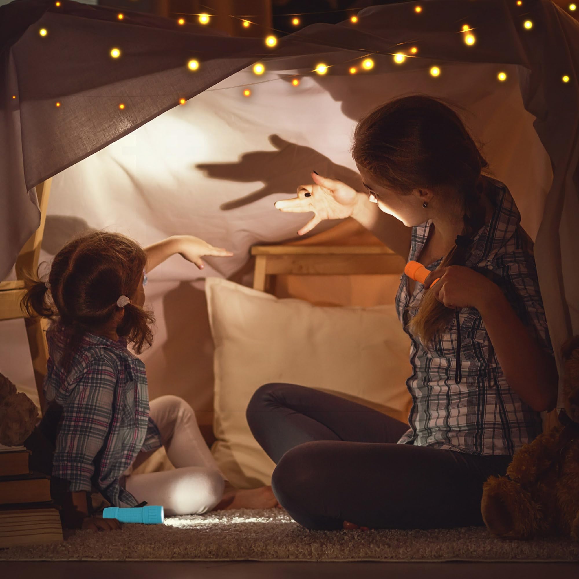 Fastpro 30-Pack, 9-Led Mini Flashlight Set, Aaa Batteries Are Included And Pre-Installed, Perfect For , Class Teaching, Camping, Wedding Favor