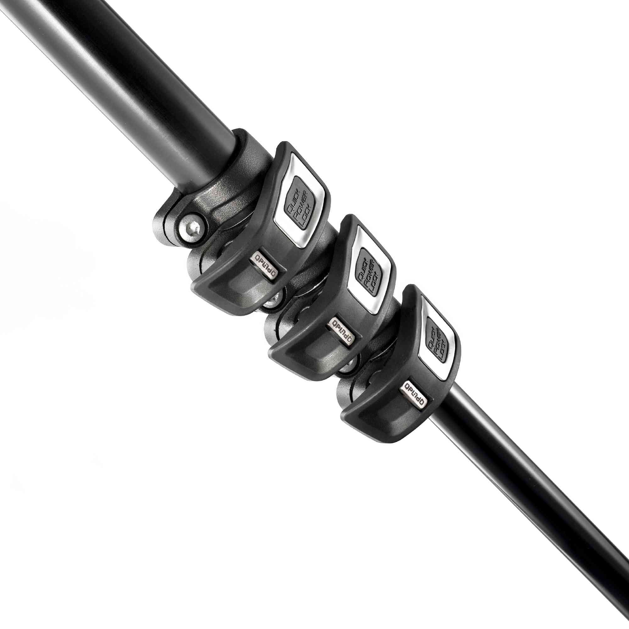 Manfrotto 190 Kit Alu 4-Section Tripod + 3Way Head Mk190Xpro4-3W, Mk190Xpro4-3W (3Way Head Mk190Xpro4-3W)