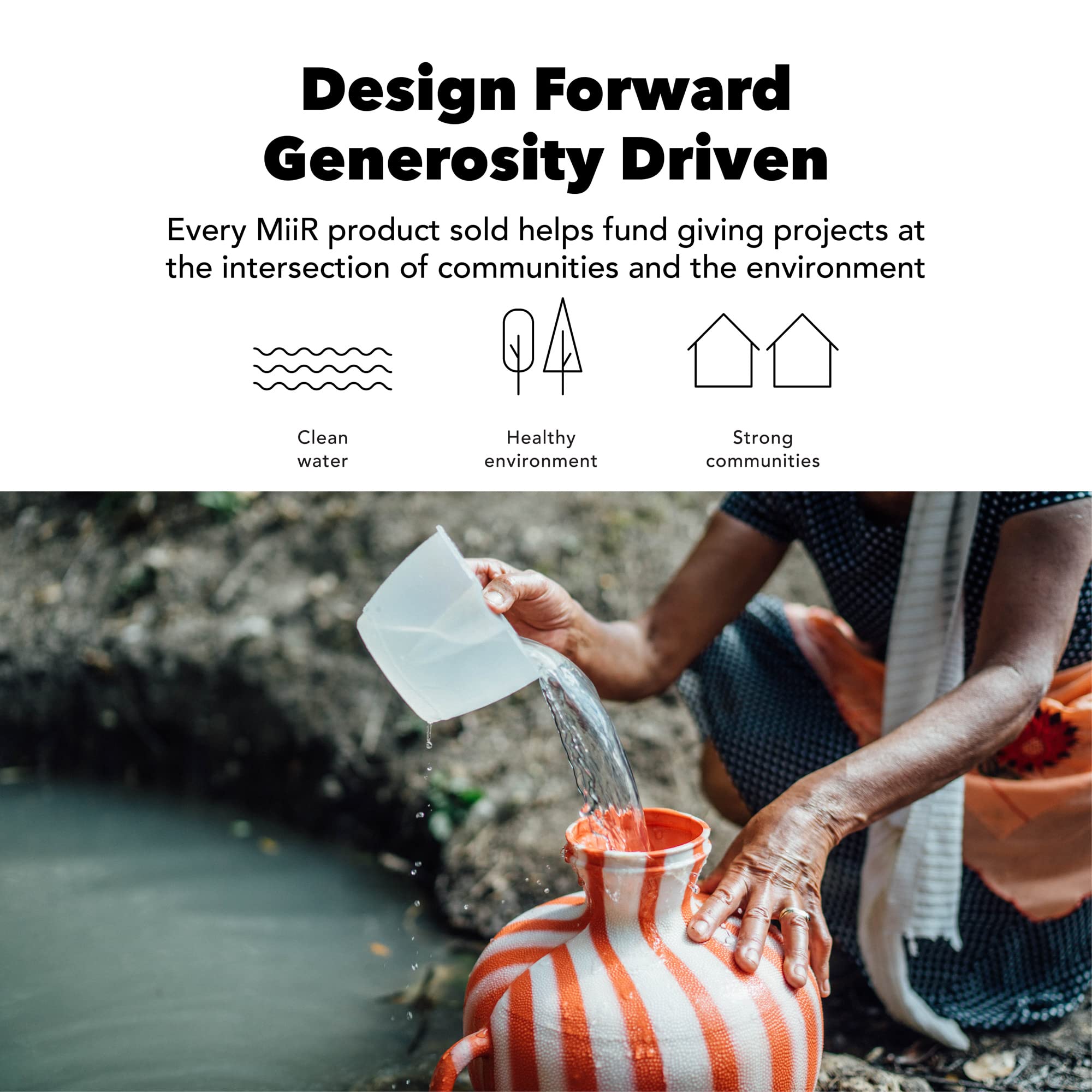 Miir 360 Traveler, Stainless Steel Double-Wall Vacuum Insulated Tumbler - Leakproof 360 Lid