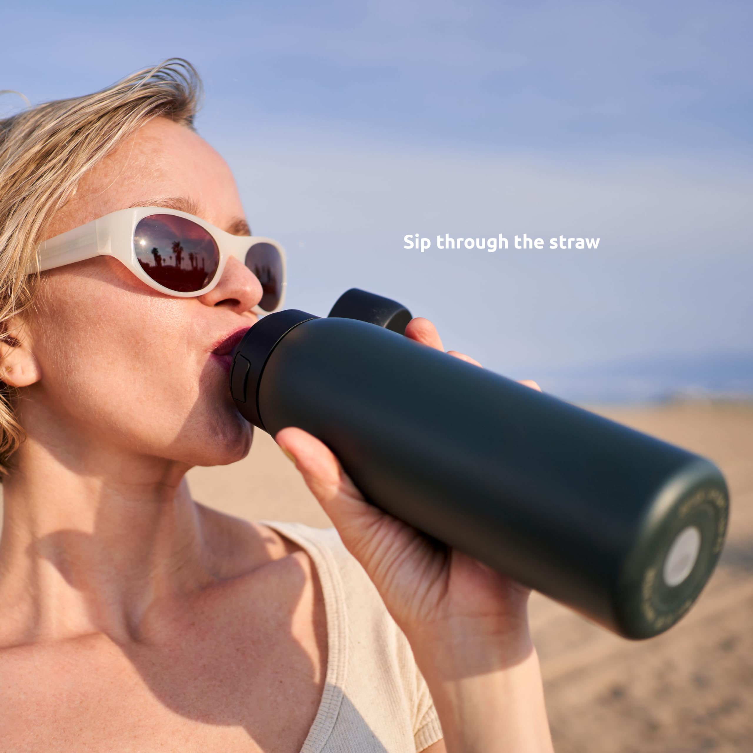 Tappwater Bottlepro Adventure - Stainless Steel Water Bottle With Filter For Travel And Sports