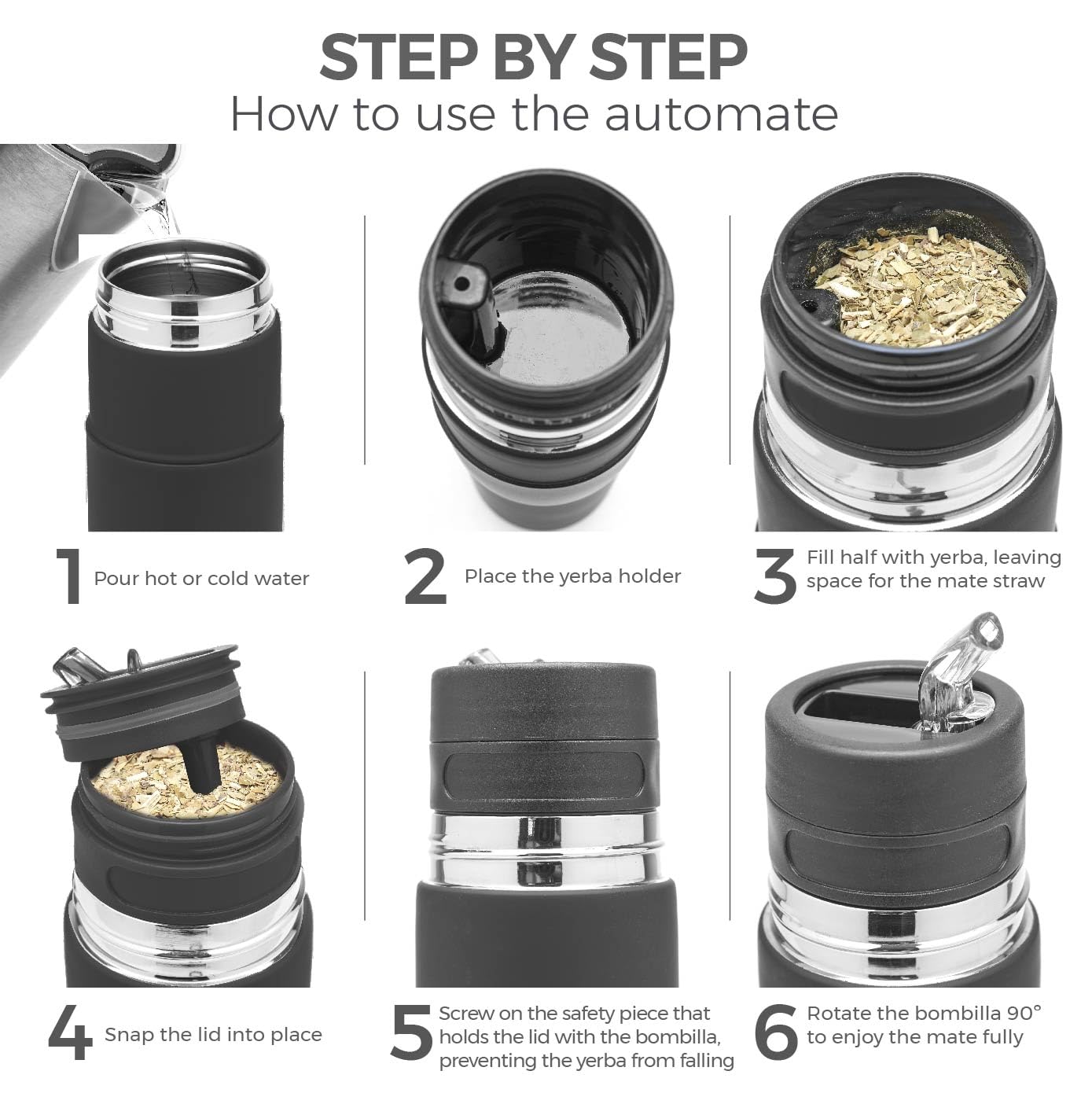 Balibetov - - Stainless Steel Automate - Thermo, Mate Cup