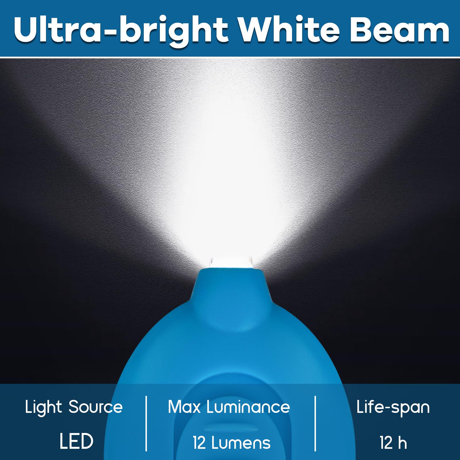 Uaimvie 7 Pcs Led Keychain Flashlight Mini Keychain Light Ultra Bright Tiny Flashlight Small Portable Light Battery Powered With Key Ring For Outdoor Activities And Emergency Lightning, 7 Colors Of Shells