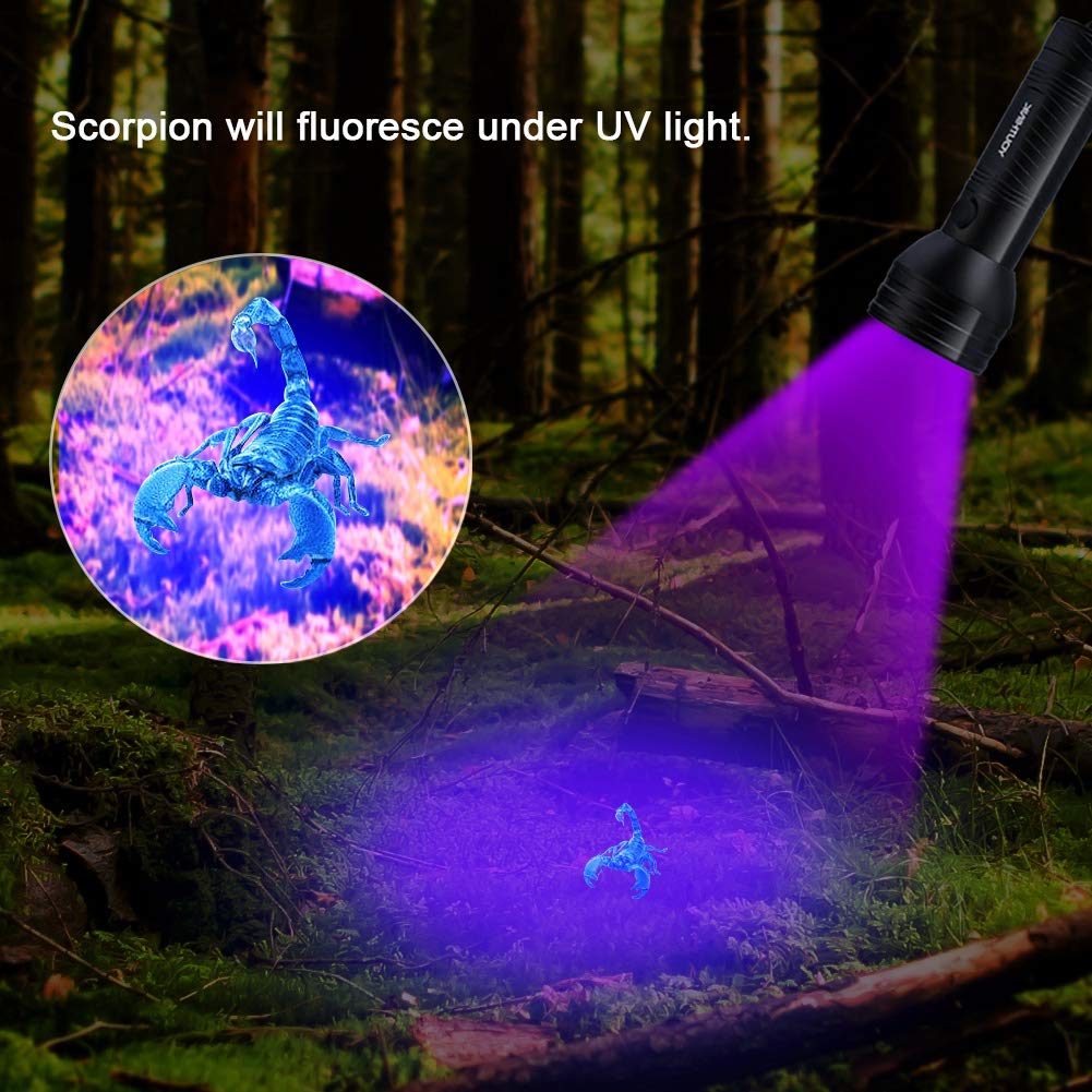 Headerbs Flashlights, 51 Led Torch Scorpion Detector Hunter Ultra Violet Blacklight Flashlight