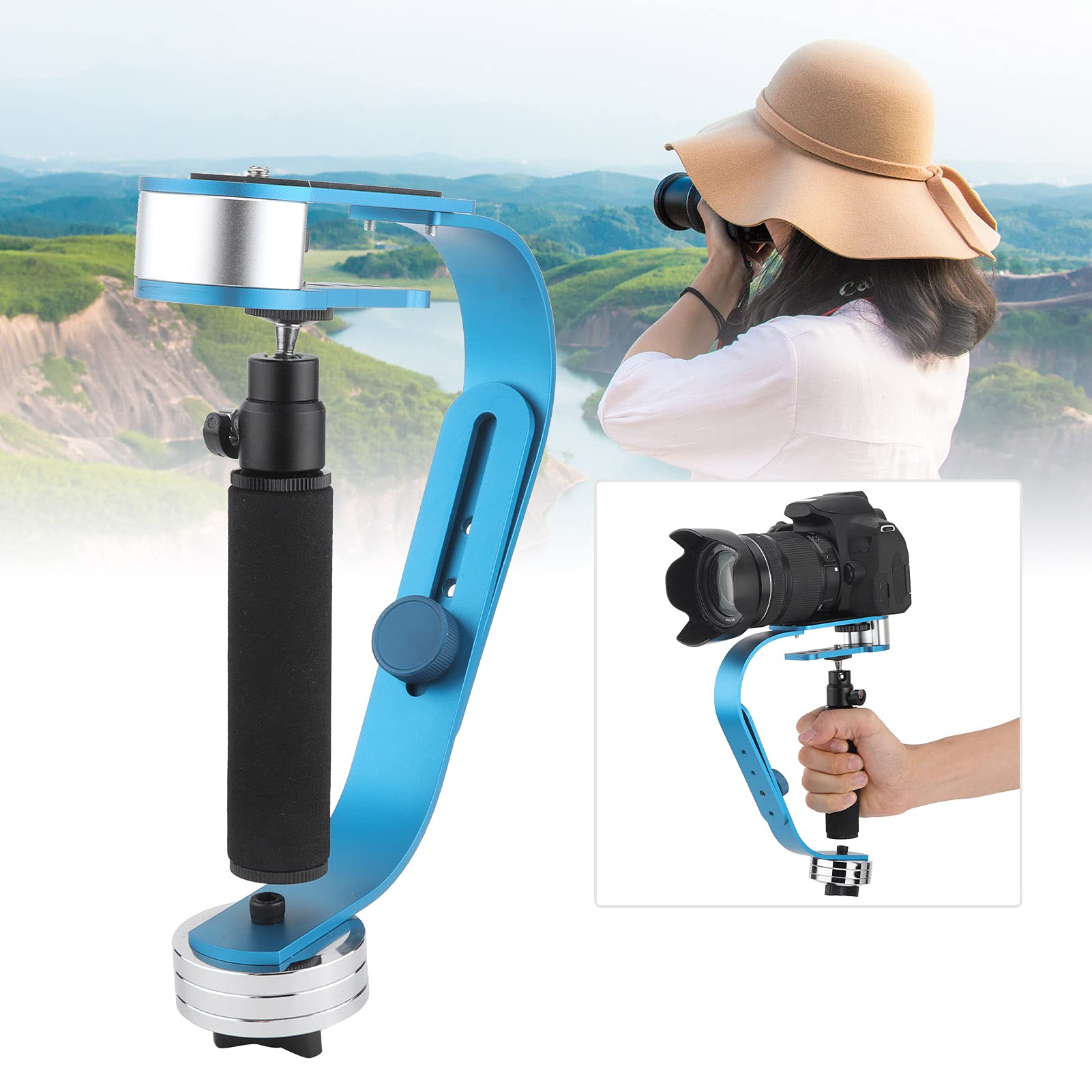 Vbestlife Uf007S Aluminium Alloy Handheld Digital Camera Stabilizer For Camera/Dslr/Dv/For