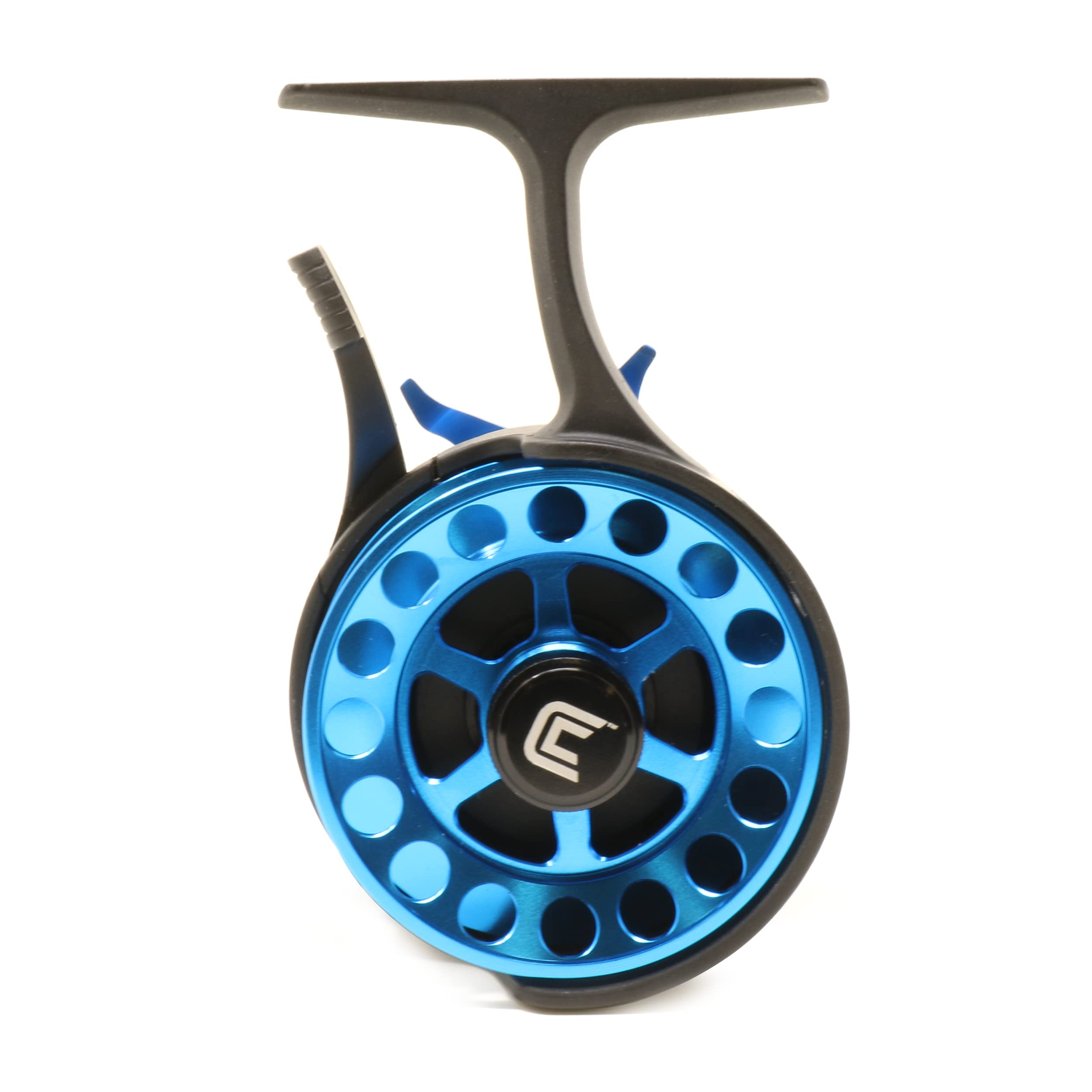 Clam 15503 Gravity Elite Ice Fishing Reel – Ultra-Light Graphite/Cnc, 3.6:1 Gear Ratio, 3+1 Bearings, Right-Hand Retrieve