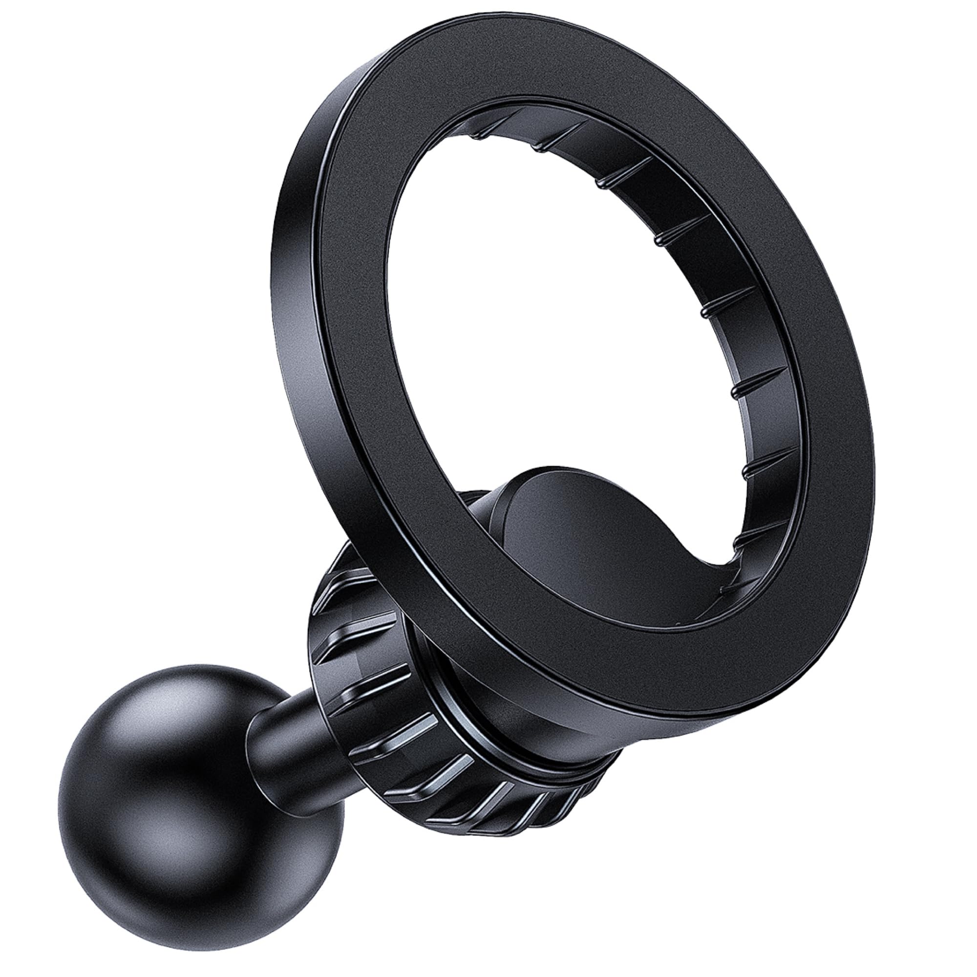 Armolabx Magnetic Phone Holder Base With 1” Ball Mount Adapter For Magsafe Compatible With Ram Mounts Double Socket Arm For Iphone 16/15/14/13/12 Series