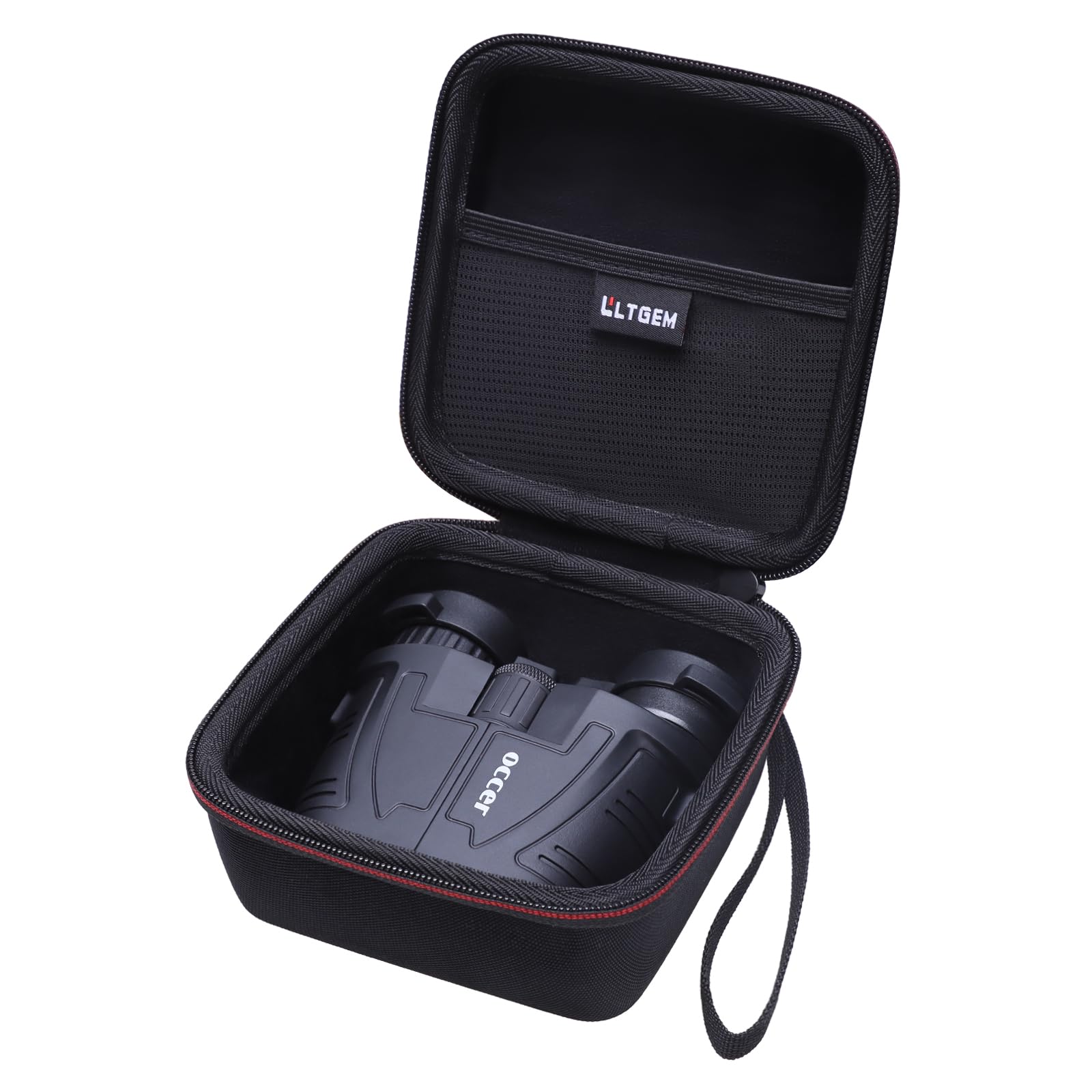 L Ltgem Ltgem Adults & Kids Binoculars Case - Compatible With Occer 12X25 & Aurosports 10X25 Compact Binoculars - High Powered Easy Focus (Case Only)