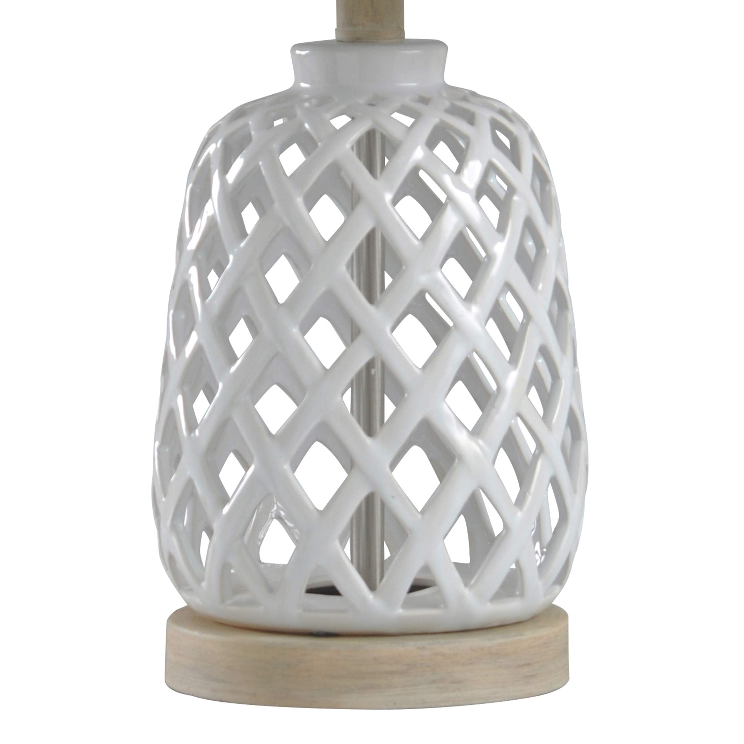 Collective Design L10173Am Table Lamp, White