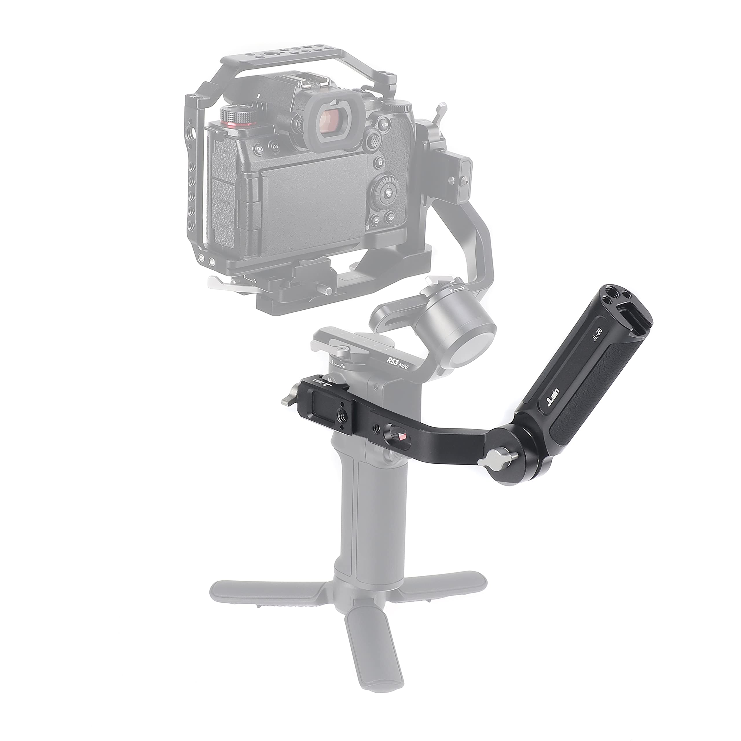 Fotga Angle Adjustable Handle Hand Grip Handhold Bracket Stabilizer For Dji Ronin Rsc 2 / Rs 2 / Rs 3 / Rs 3 Pro/Rs 3 Mini / Rs4 And Pro Gimbal Stabilizer