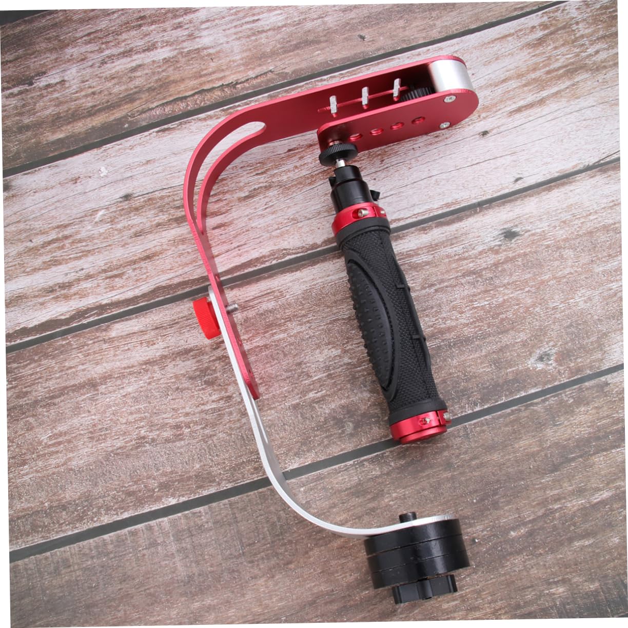 Feltechelectr Camera Stabilizer Handheld Video Camera Grip Photography Power Handle Bow-Type Gimbal Holder Dslr Camcorder Stabilizer