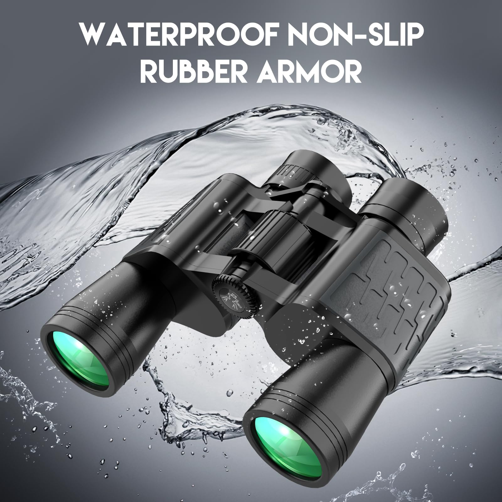 Sogries High Power10X50 Binoculars For Bird Watching-Hd Optical System Non-Slip Grip, Waterproof Binoculars For Outdoor