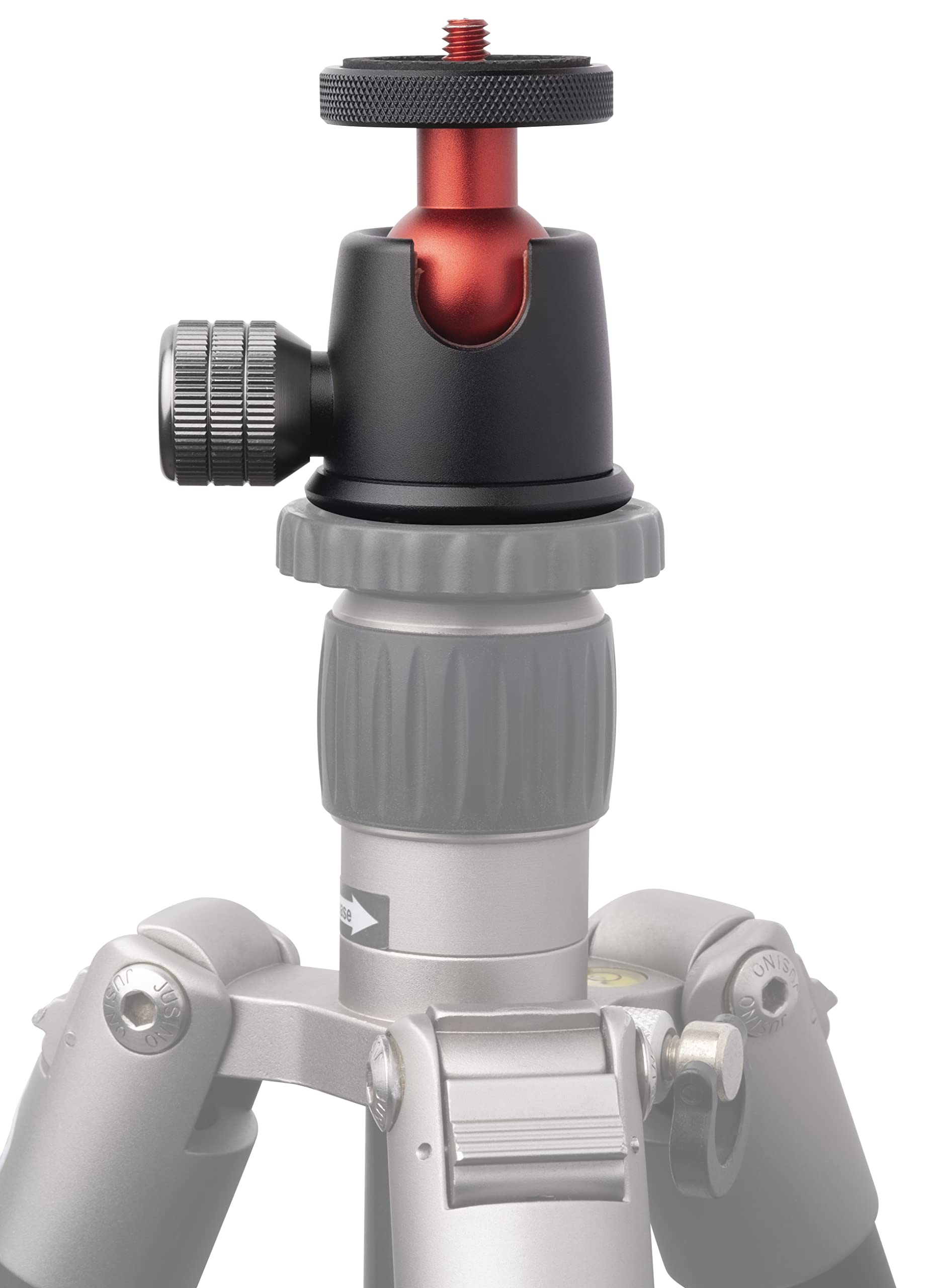 Annsm Tripod Ball Head 360° Panoramic And 135° Tilt Rotatable With 1/4” Screw Thread And Volume Locking Knob For Dslr Cameras/Tripods/Monopods/Camera Slider Track/Camera Dolly Slider