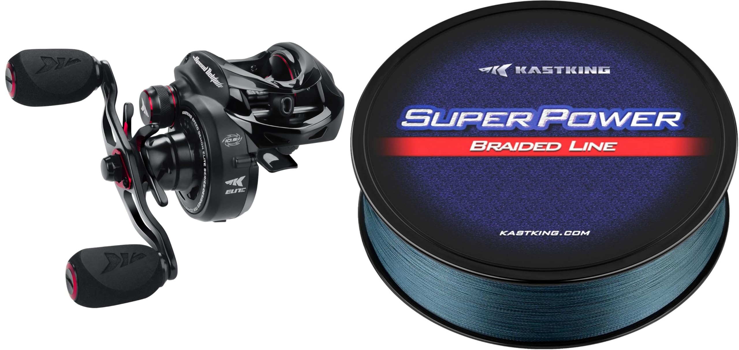 Kastking Speed Demon Elite Fishing Reel & Superpower Braided Fishing Line