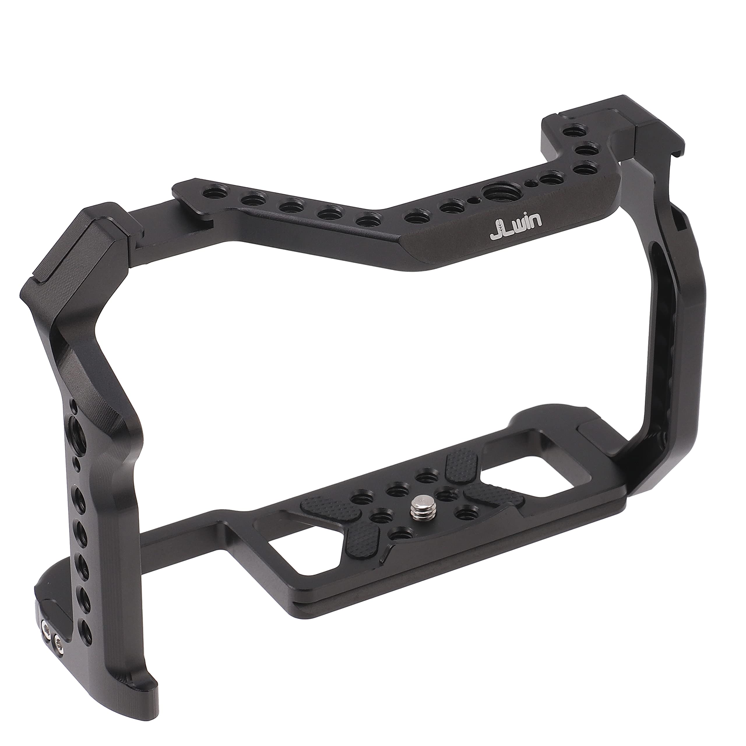 Fotga Dslr Camera Cage Video Stabilizer For Canon R5 R5C R6,Compatible With Arca Swiss Clamp,Multiple 1/4" 3/8" Screw Holes