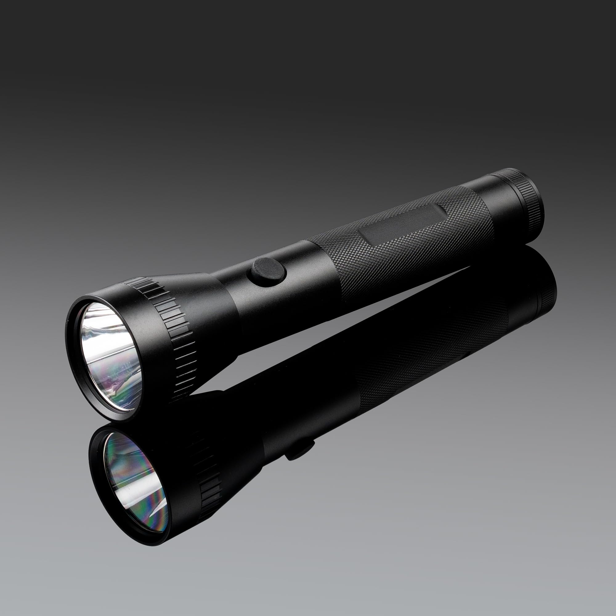 Kunhe 2D Cell Battery Big Flashlights Single Mode High Lumens Aluminum Heavy Duty Large Flashlight For Home Emergency Power Outage Outdoor Activities