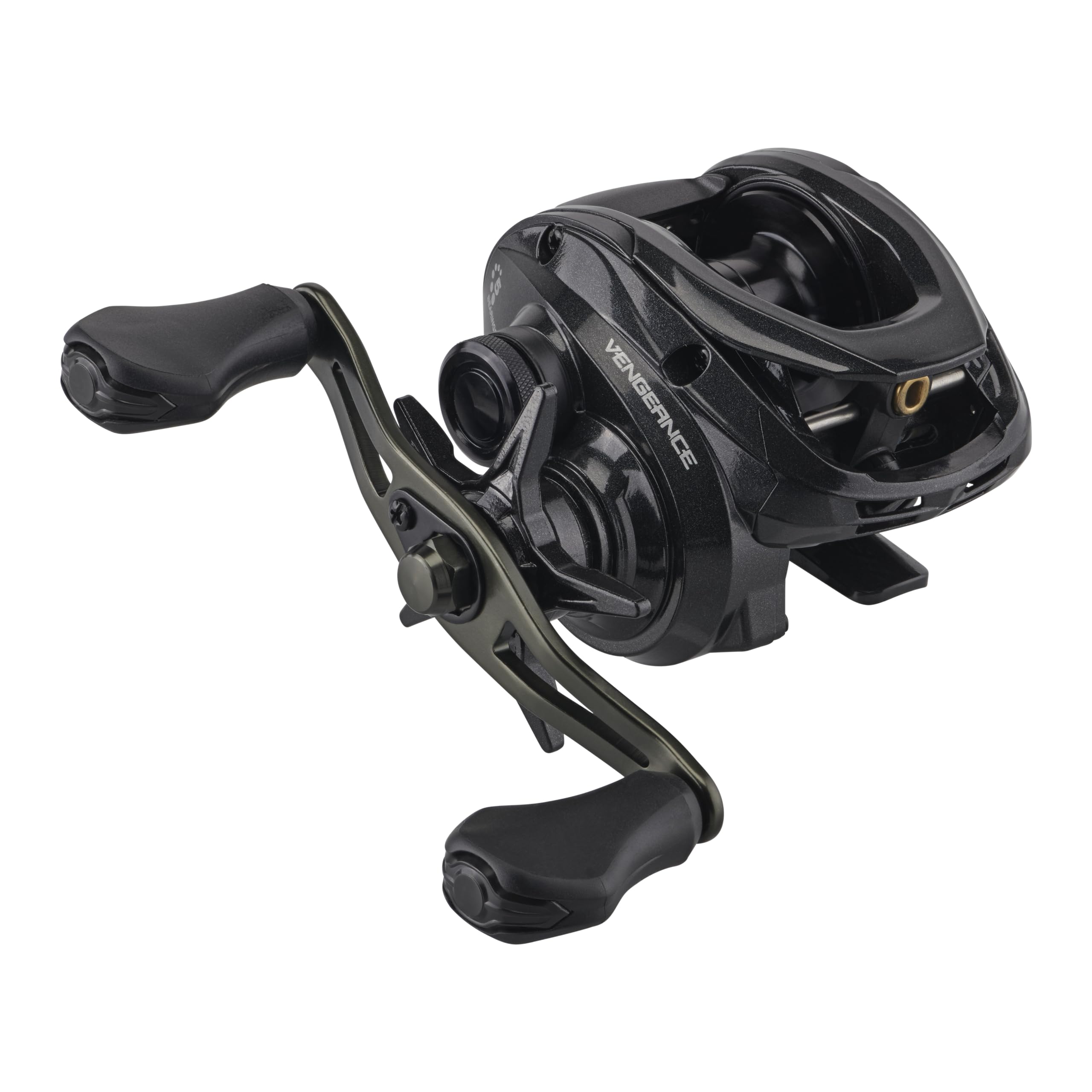 Abu Garcia Vengeance Low Profile Baitcast Reel, Reliable Freshwater Fishing Reel, Lightweight Graphite Frame And Sideplates, Magtrax Braking System, Power Disk Drag System