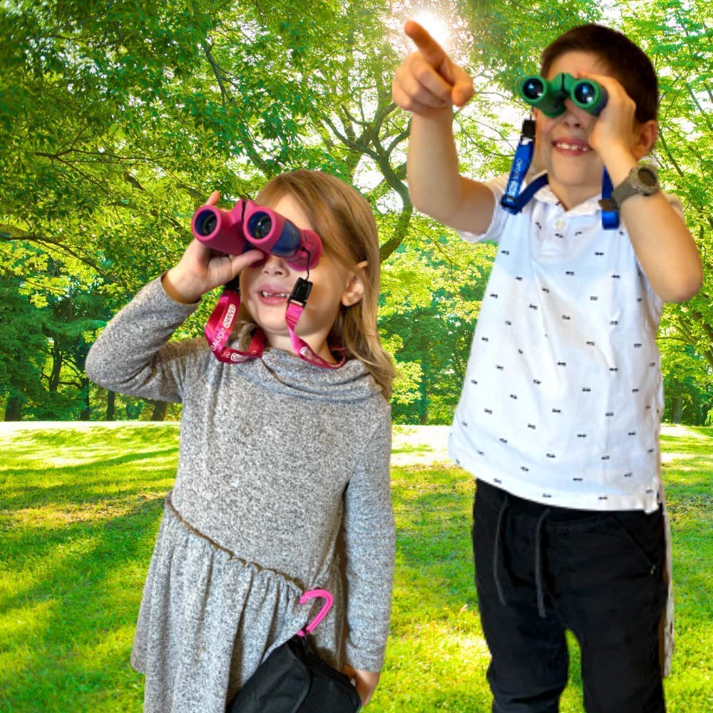 Living Squad Green & Blue Kids Binoculars Bundle