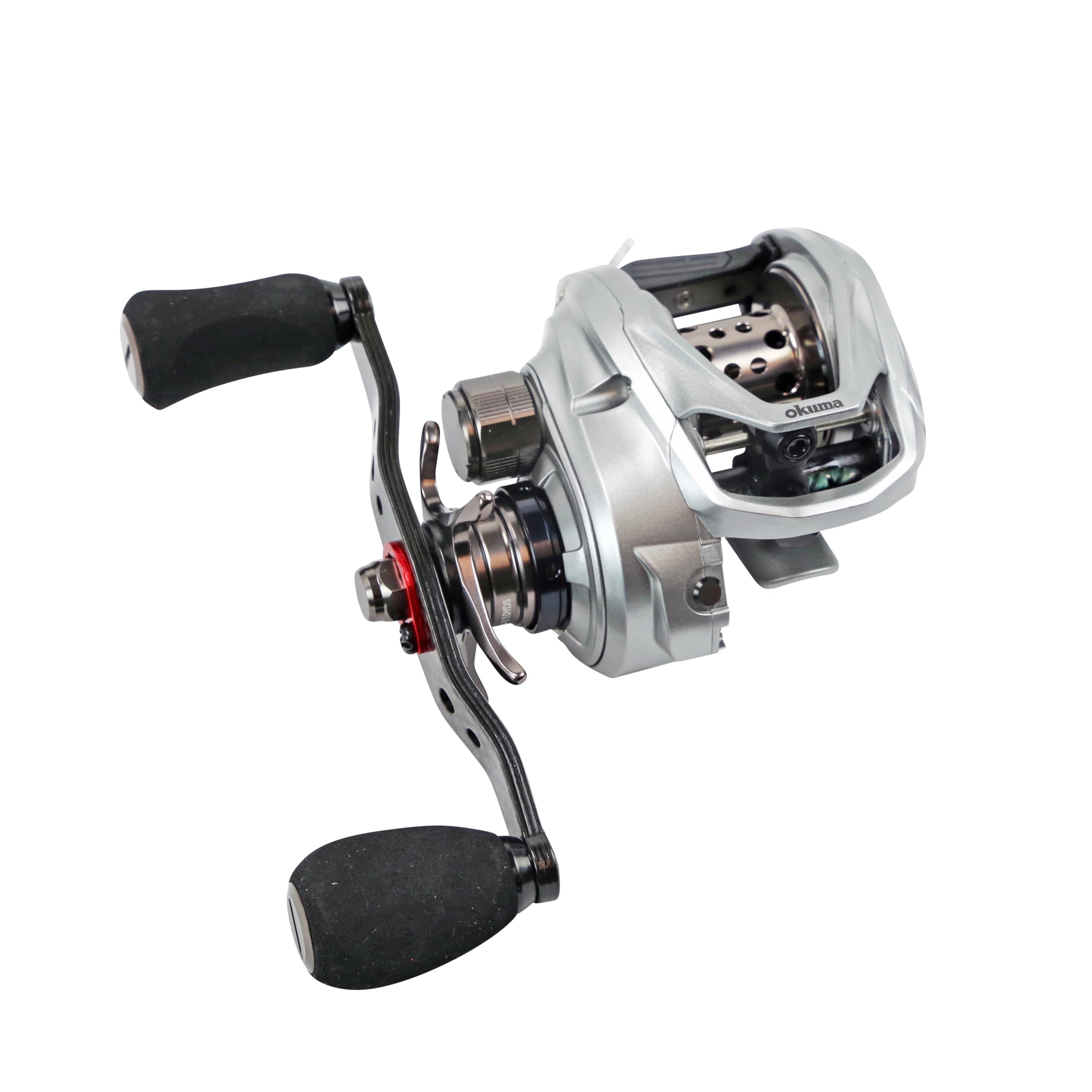 Okuma X-Series Low Profile Extremely Lightweight Baitcast Reel, Right Hand, X-100Xa