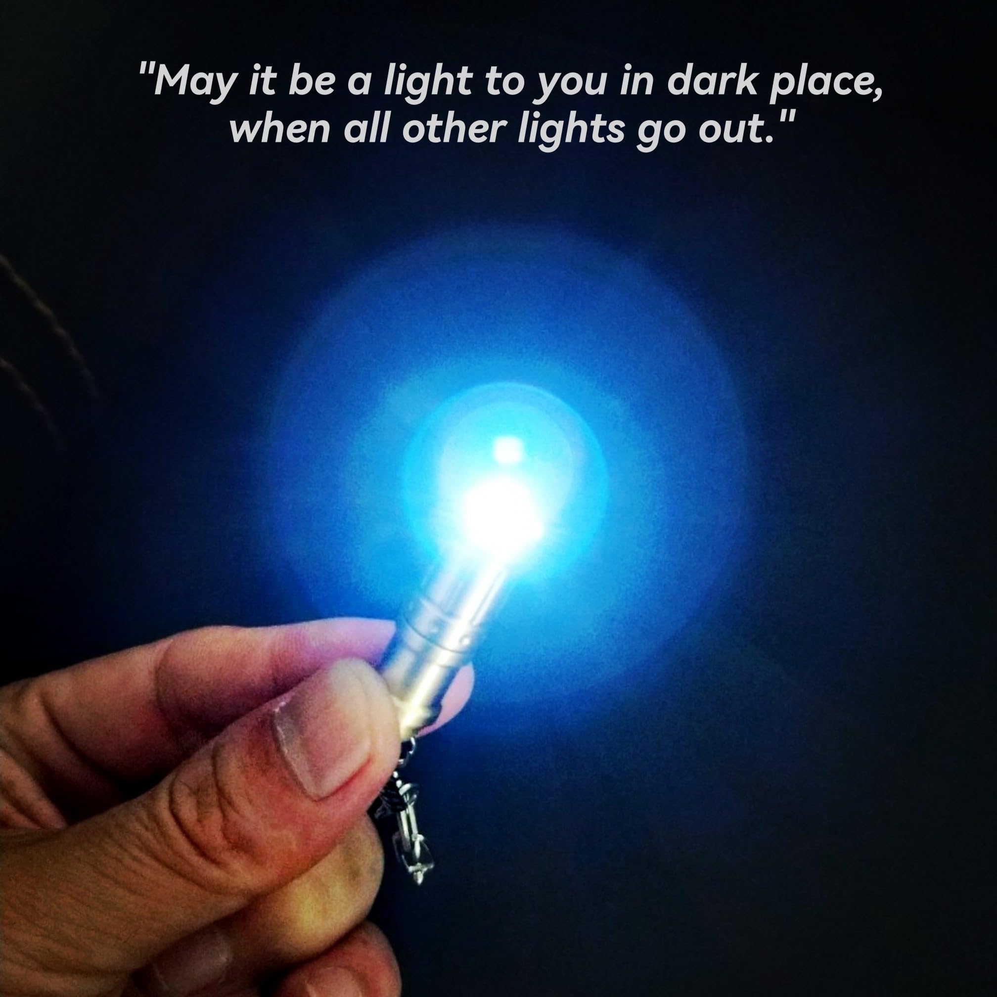 Nitefox E1 Smallest Flaghlight Tiny Micro Mini Keychain Light Bright Long Lifetime Key Ring Light For Everyday Emergency Outdoor Walking Dog Hiking Camping Standby Lamp  For Parents Kids Friends