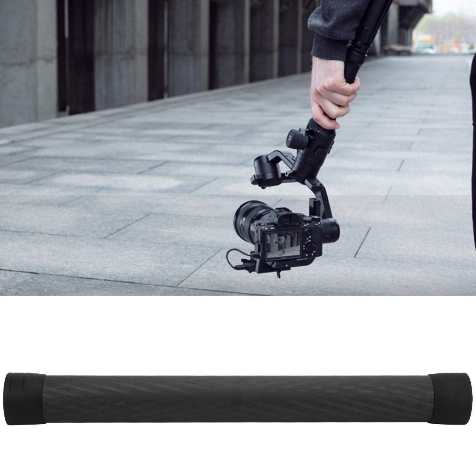 Vbestlife 35Cm/13.8In Carbon Fiber Stabilizer Extension Rod Unipod Accessory For Dji Ronin S / For Moza Air 2