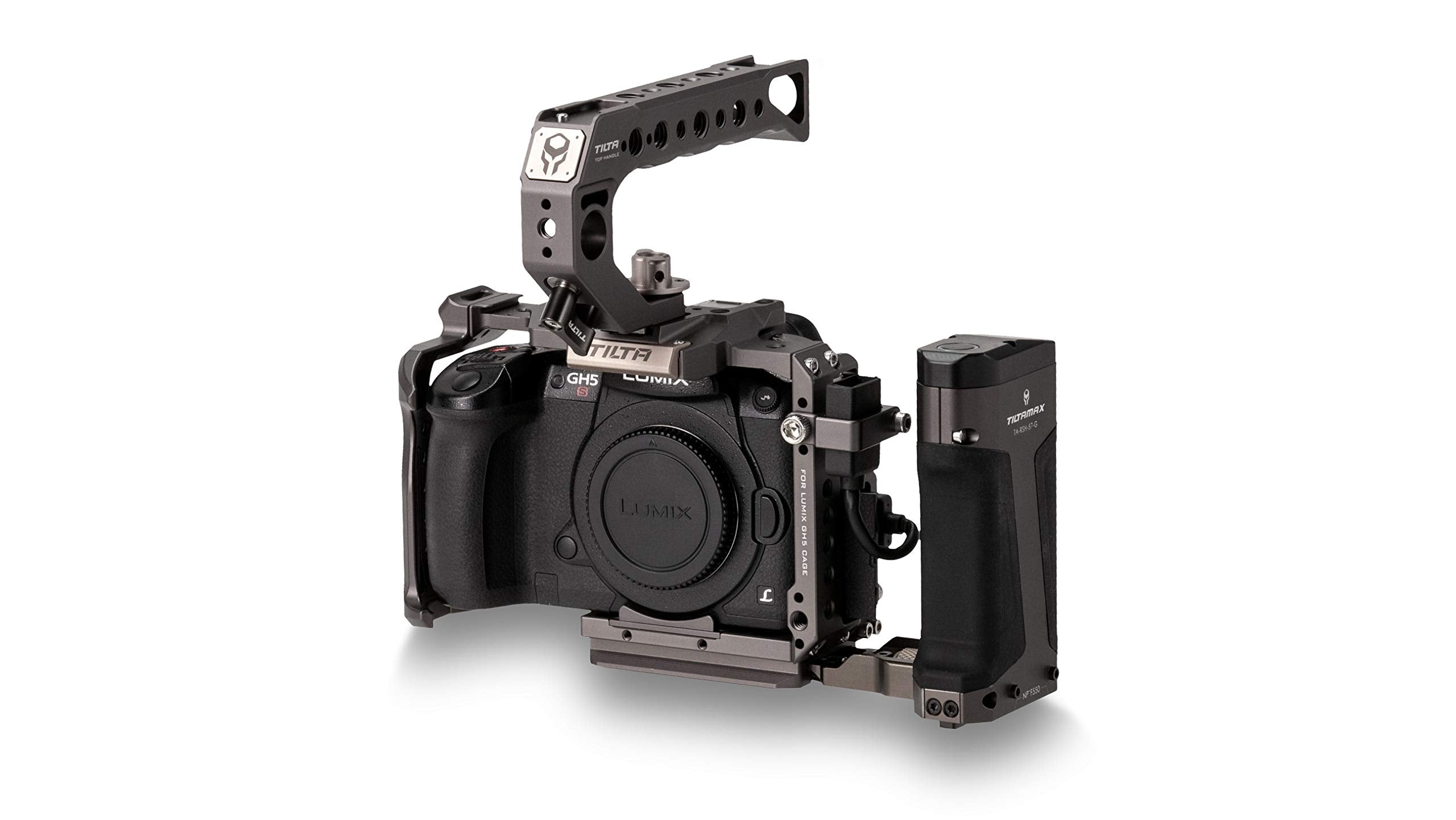 Tilta Tiltaing Gh Series Kit B - Compatible With Panasonic Gh Series Cameras (Gray)