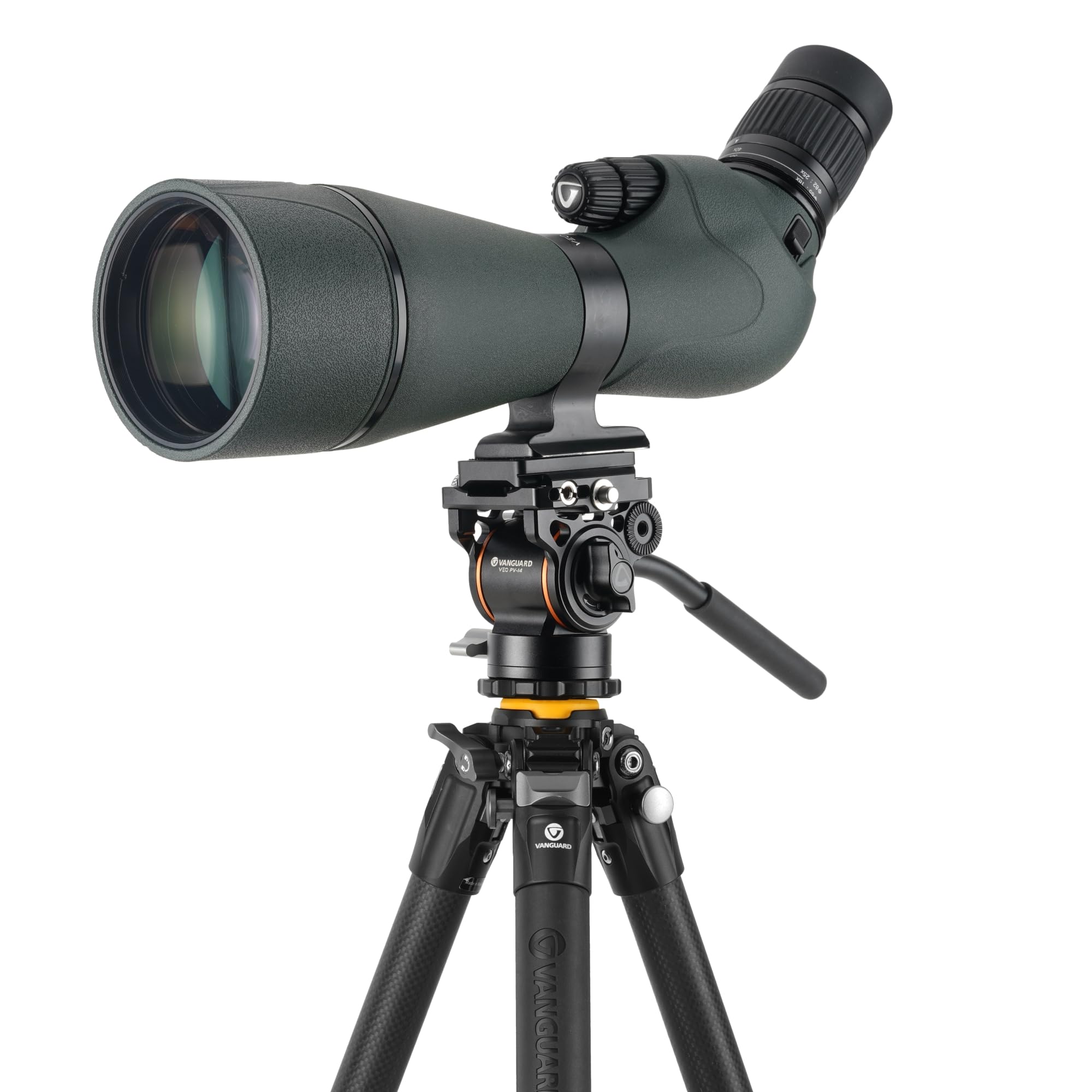 Vanguard Veo 5 264Cv14 - Video Tripod Carbon With Veo Pv-14 Video Head - Load Capacity 8 Kg