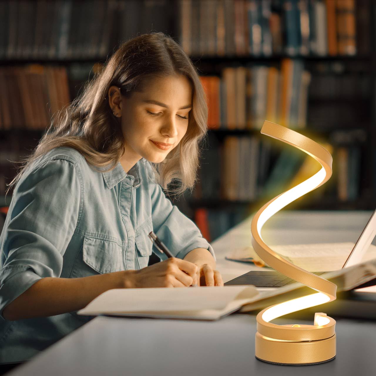 Yltlink Table Lamps Set Of 2 With 3 Color Temperature,Dimmable Table Lamp Sets With Touch Control For Home And Office,Desktop Lighting For Reading,Working,Study,Contemporary Nightstand Lamps Set Of 2