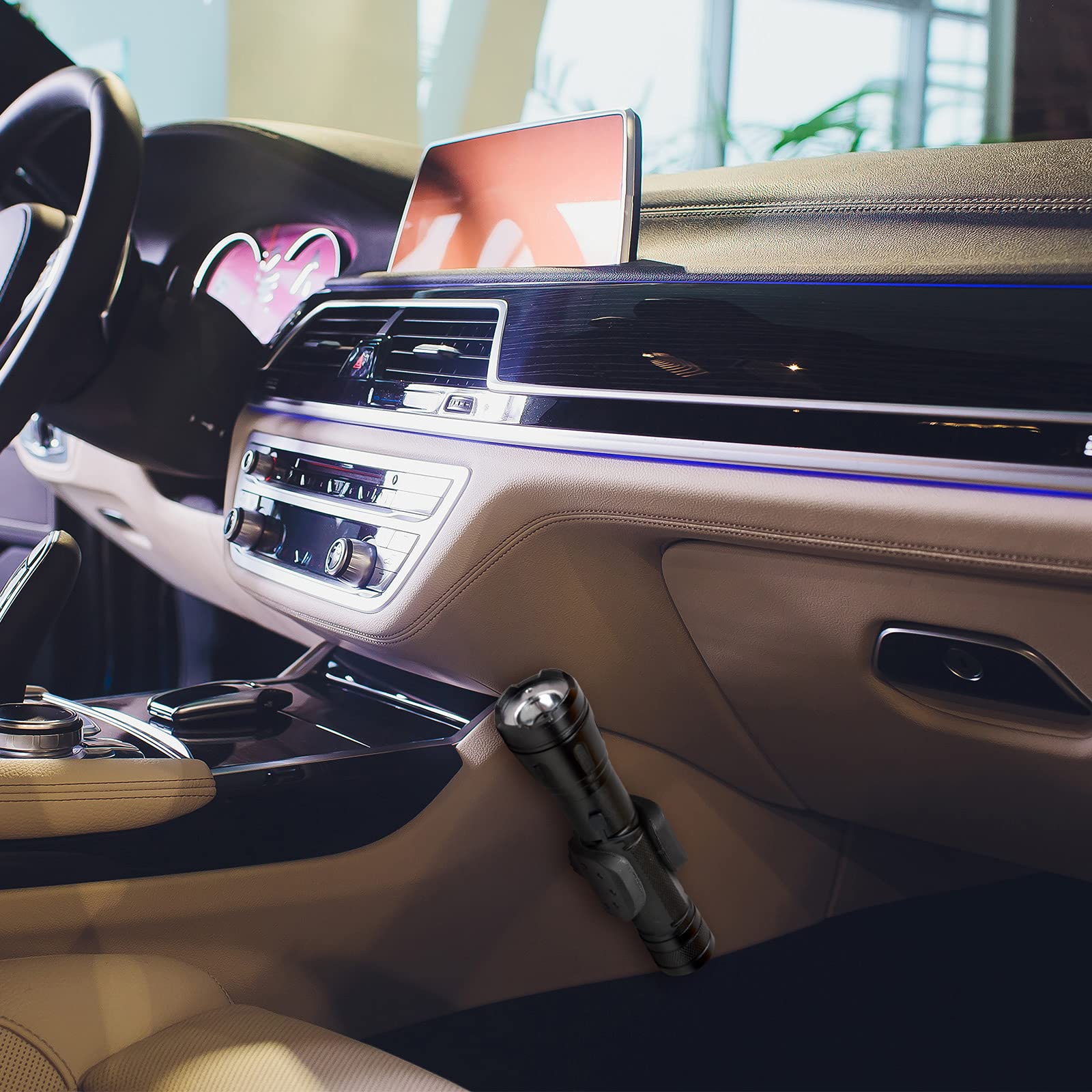 Jetec 8 Pieces Flashlight Mounting Brackets With Screws Versatile Clip Mount For Led Flashlights And Similar Things, Car Accessories For Mounting Your Flashlight In Truck