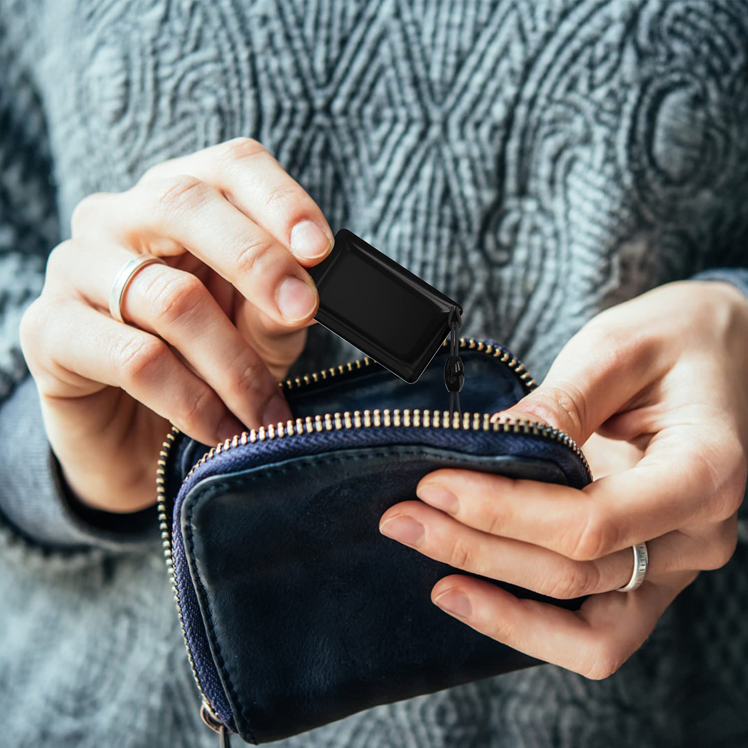 Smonet Smart Ic Cards, Fobs For Deadbolt Lock, 13.56Mhz Rfid Key Fob, Addable Ic Cards For Ttlock Smart Door Deadbolt, Keyless Entry Fobs For Door Lock - 3 Packs