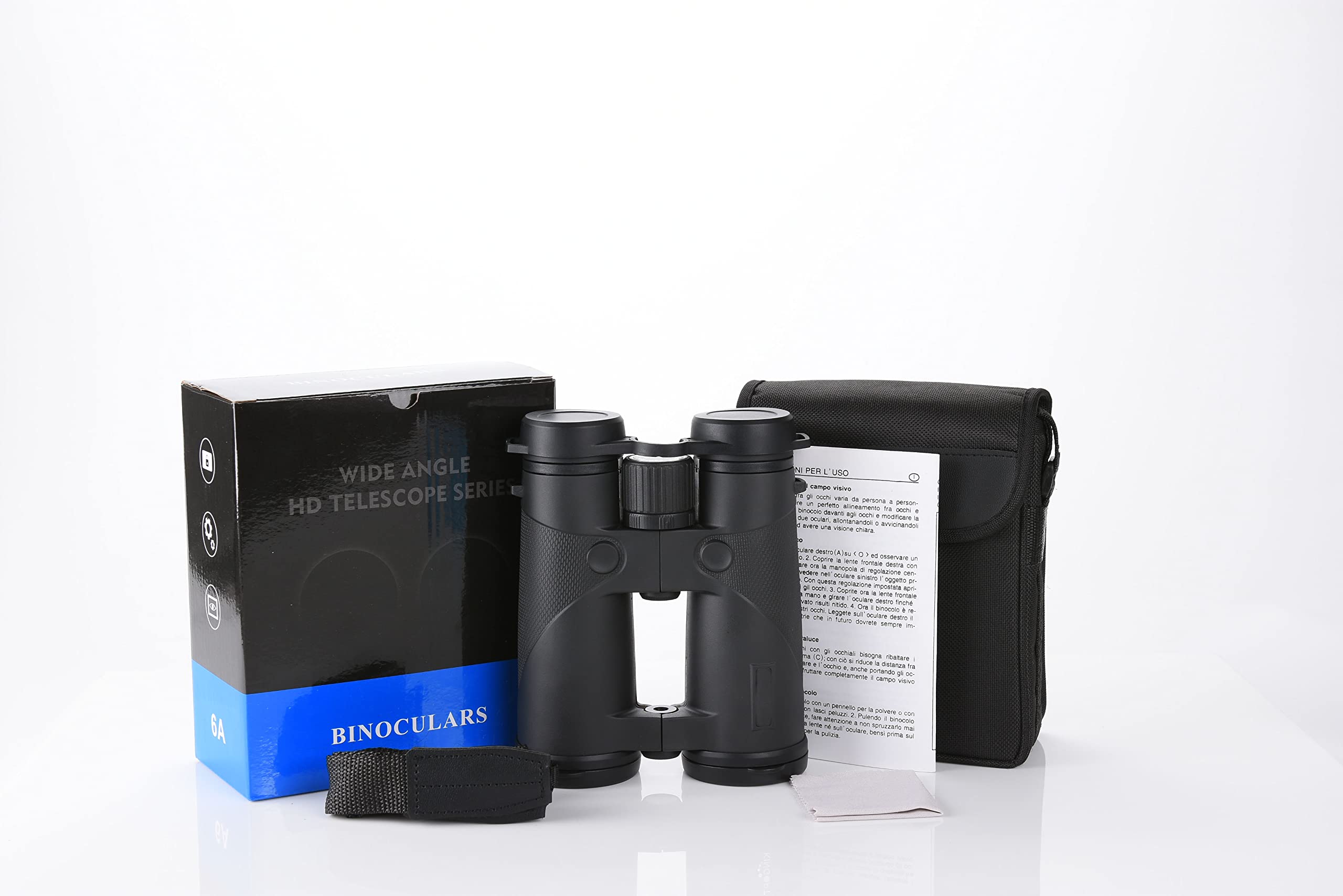 Serelens 10X42 Binoculars For Bird Watching, Hunting, And Travel - Waterproof, Fogproof, Fully Multi-Coated Lens With Bak4 Prism.