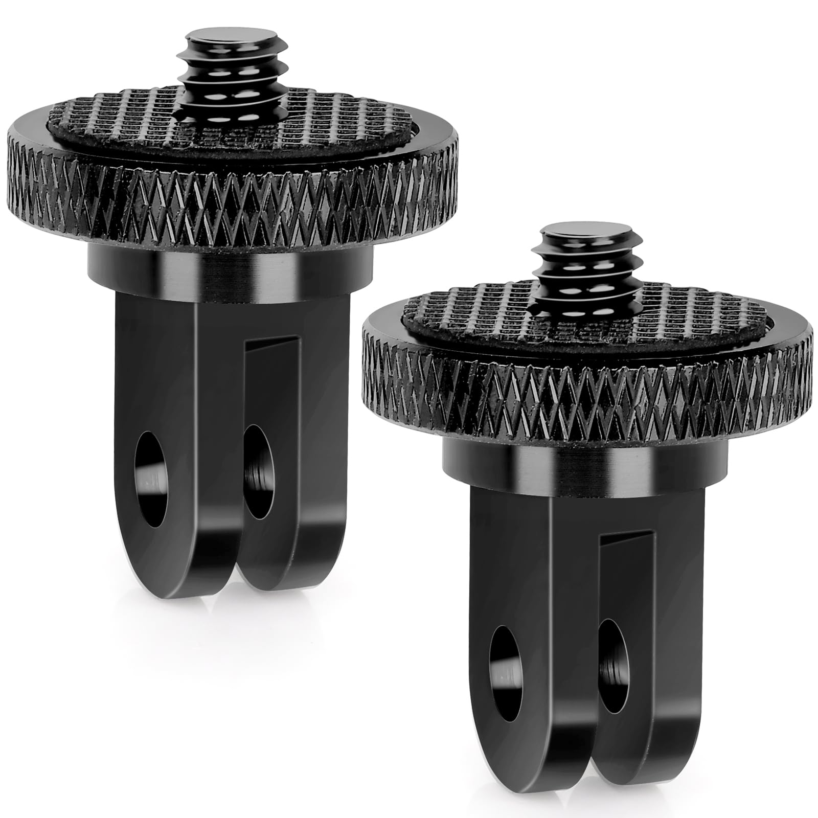 Anwenk Tripod Mount Adapter For Gopro, Camera 1/4”-20 Tripod Mount For Insta 360/Gopro Hero/Sony Xiaomi Yi Sjcam Action Cameras And Other Standard 1/4 Accessories