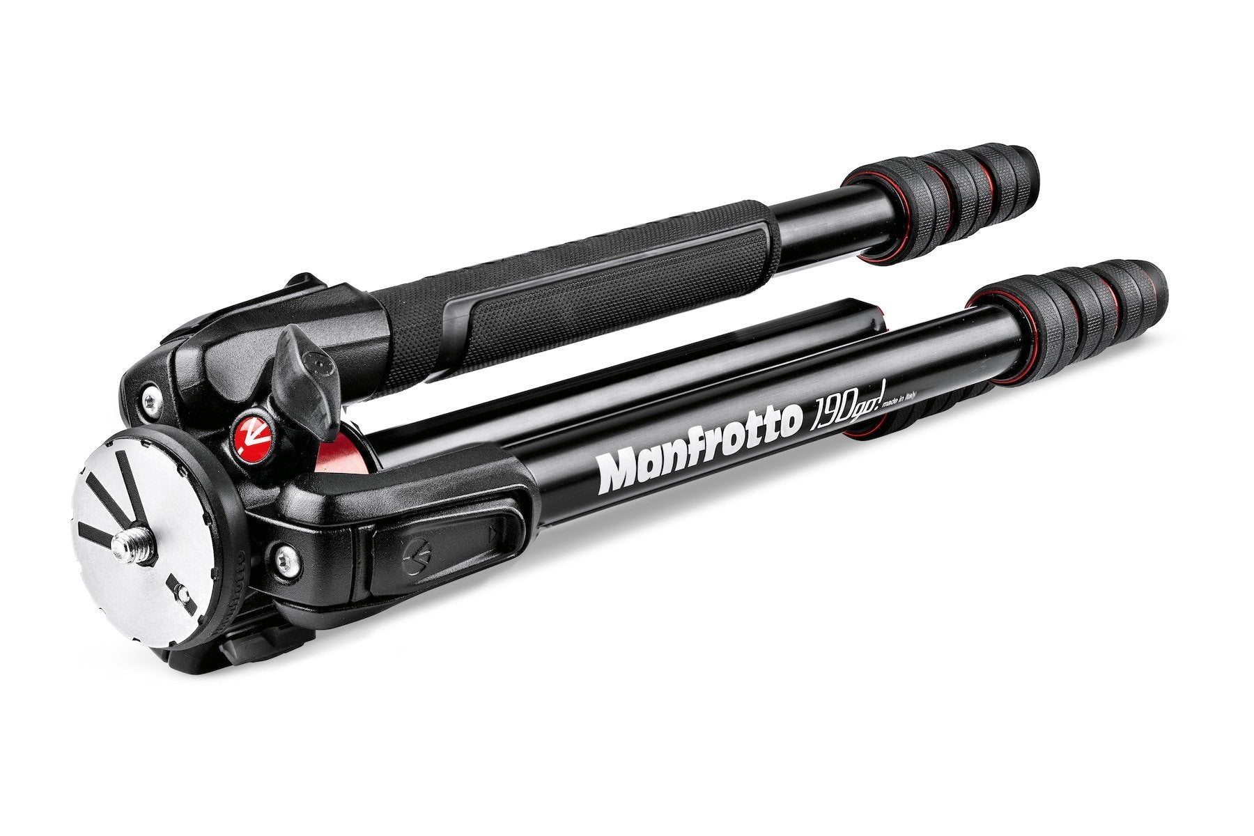 Manfrotto Mt190Goa4 M-Lock Aluminum Tripod, 4 Tiers, Black