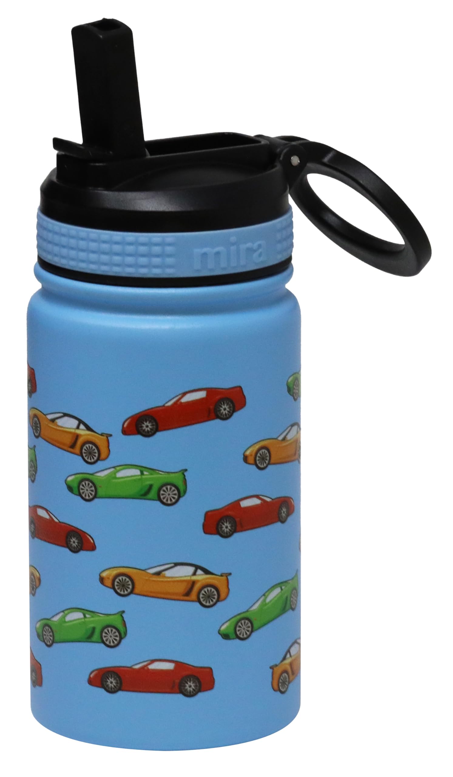 Mira 12 Oz Small Insulated Water Bottle For Cold Drinks Leak-Proof Stainless Steel