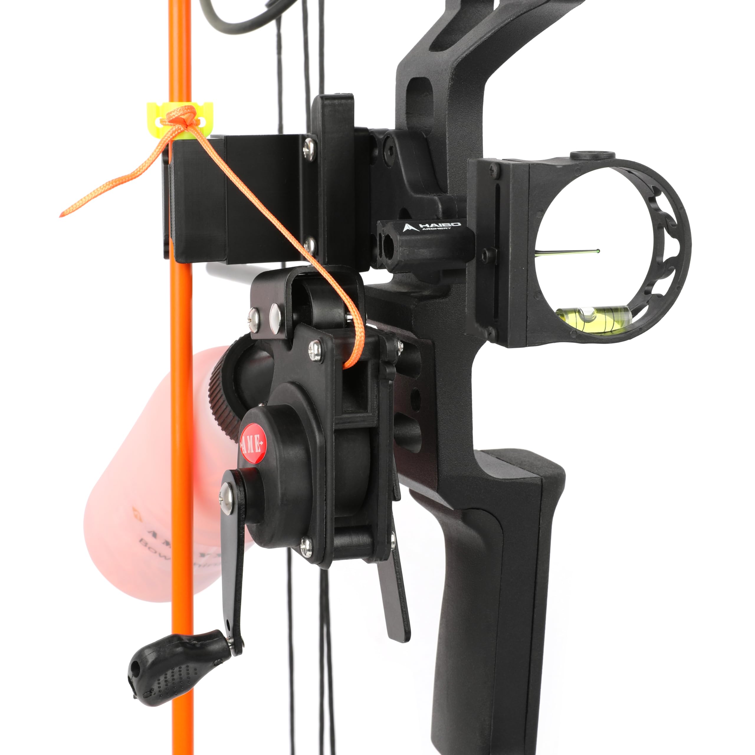 Ameyxgs Bow Fishing Reel Bowfishing Tool Accessories With 40M Archery Hunting Fishing Rope For Fishing Arrows For Right Hand Compound Bow And Recurve Bows (Orange)