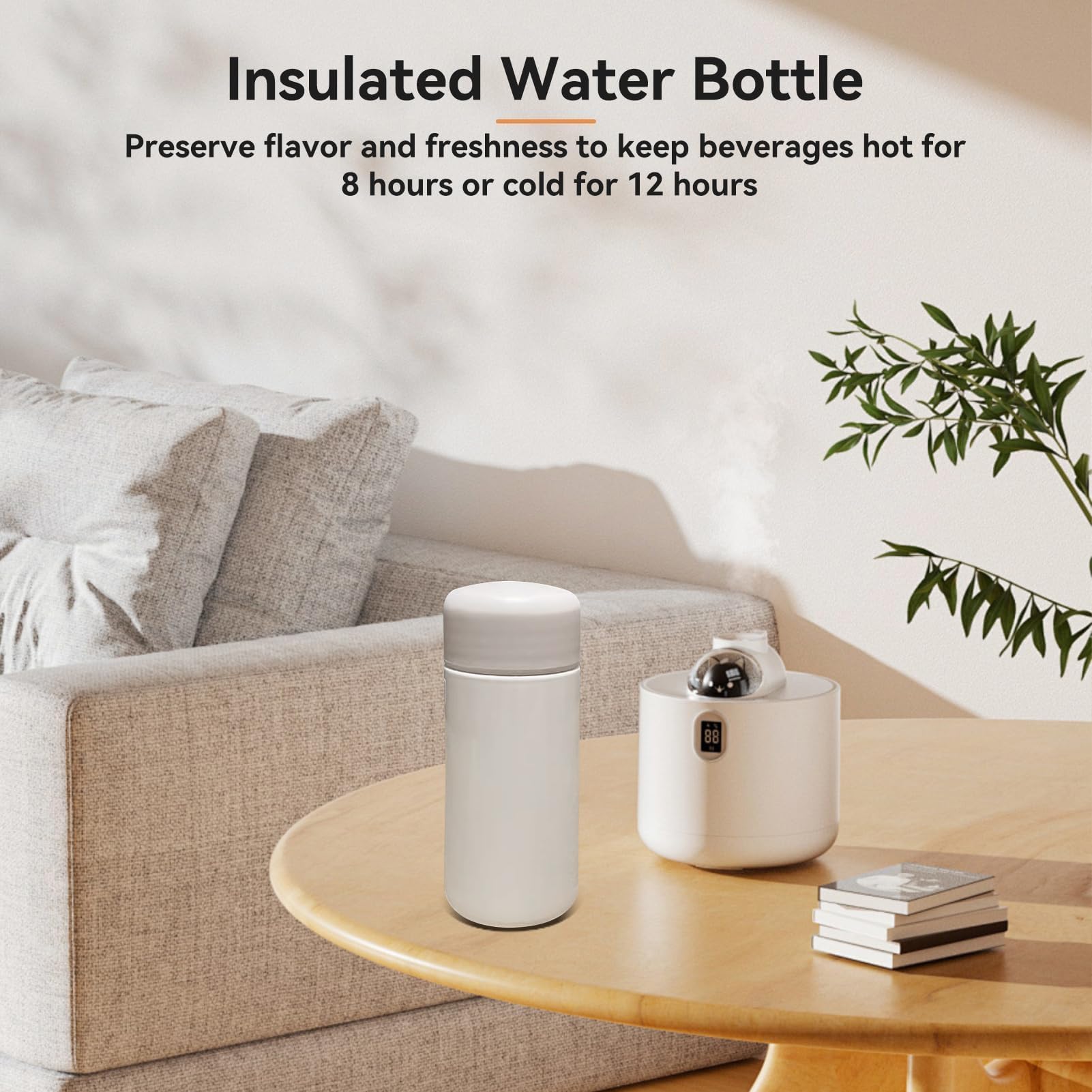 Kids Water Bottle, 150Ml Mini Metal Water Bottles Stainless Steel Vacuum Insulated Coffee