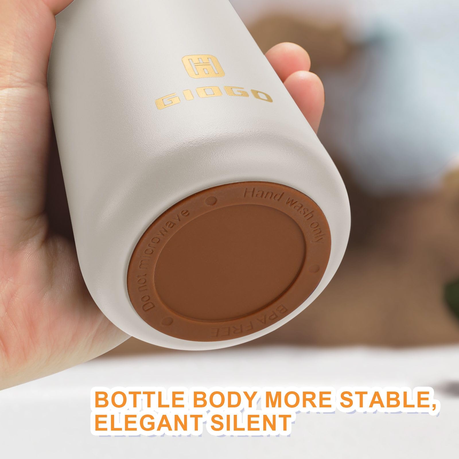 Small Thermo Bottle Slim Mini Vacuum Insulated Water Bottle 180Ml/6.1Oz Water Flask Stainless Steel