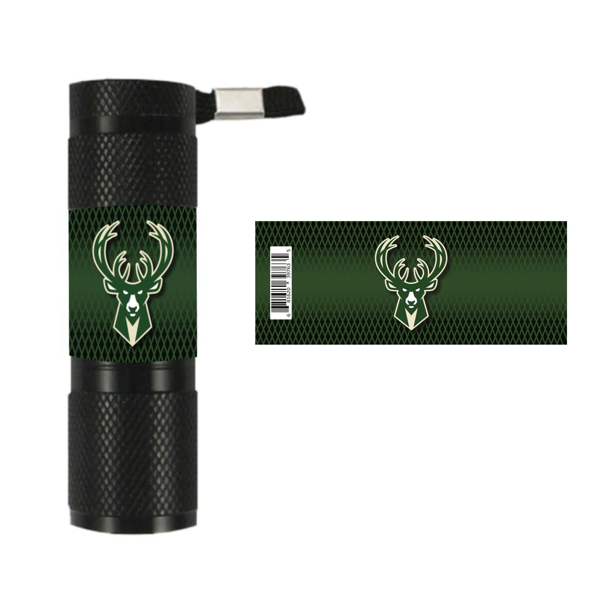 Fanmats 63527 Milwaukee Bucks Led Pocket Flashlight