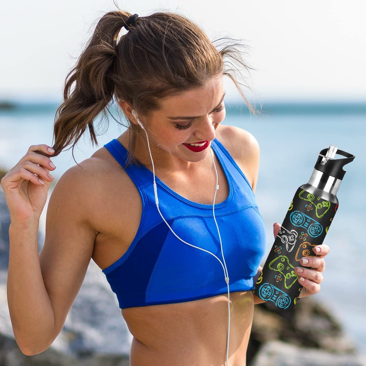 Tumbler Tartan Plaid Classic Red Green Insulated Coffee Cup Beverage Container Travel Mug