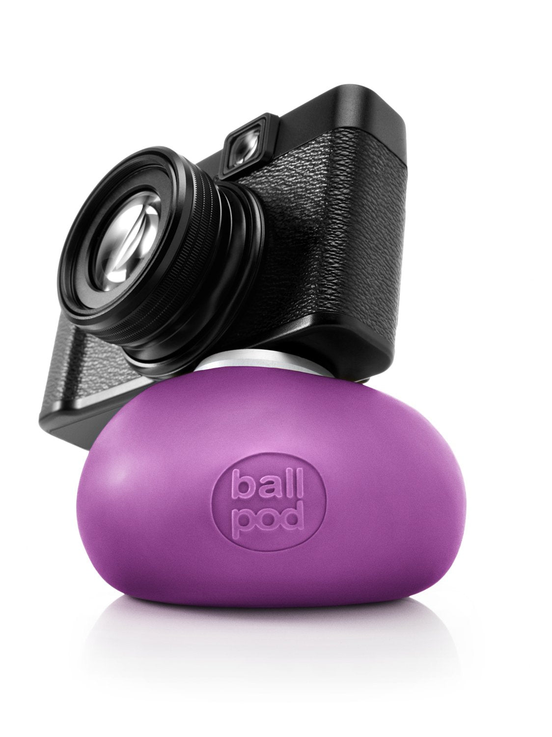 Bosiwo Ballpod 8Cm Flexible Stand With Tripod Mount For Cameras And Smartphones - Pink
