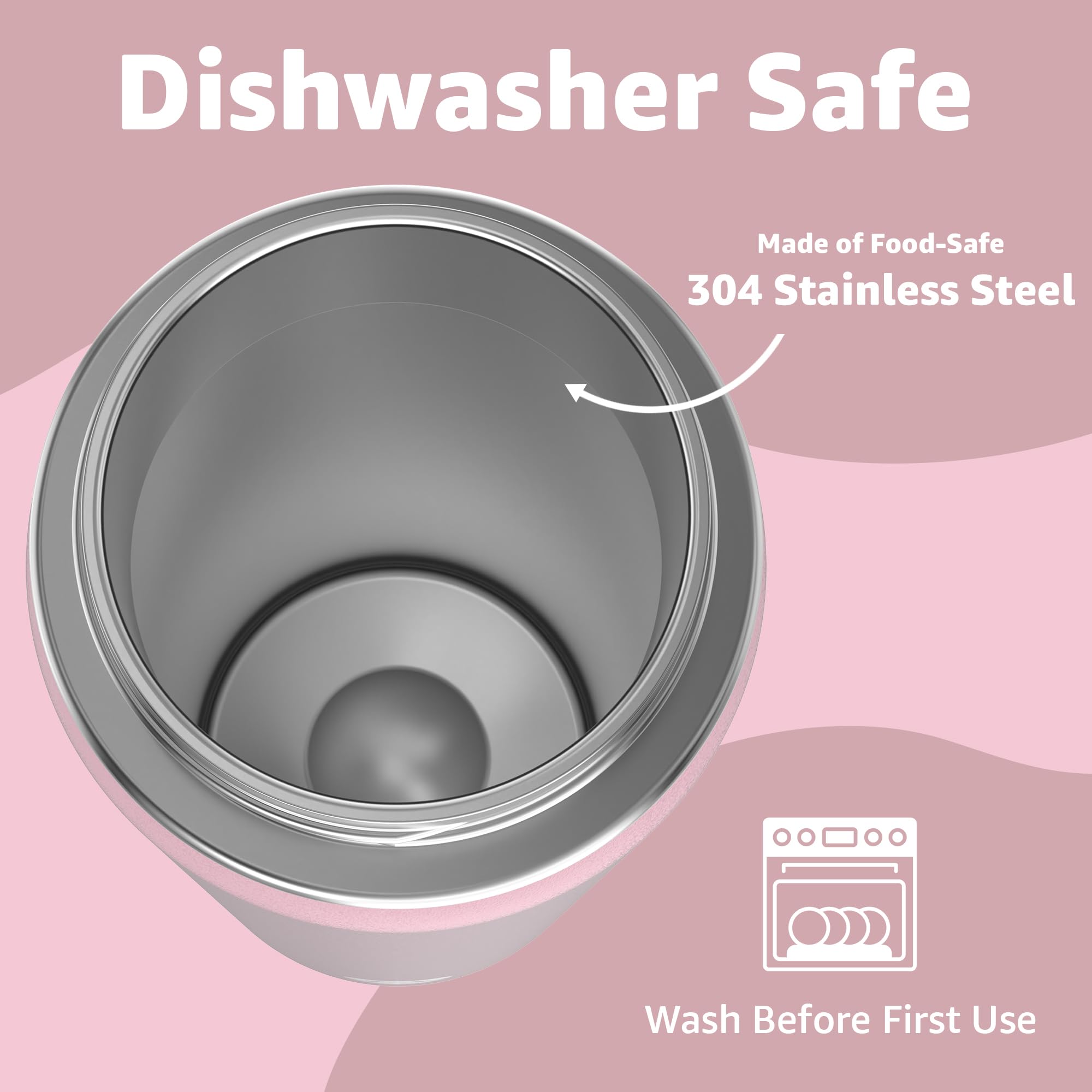 Water Bottle Compatible With Popular Flavor Cartridges , Leak Proof, Double-Walled