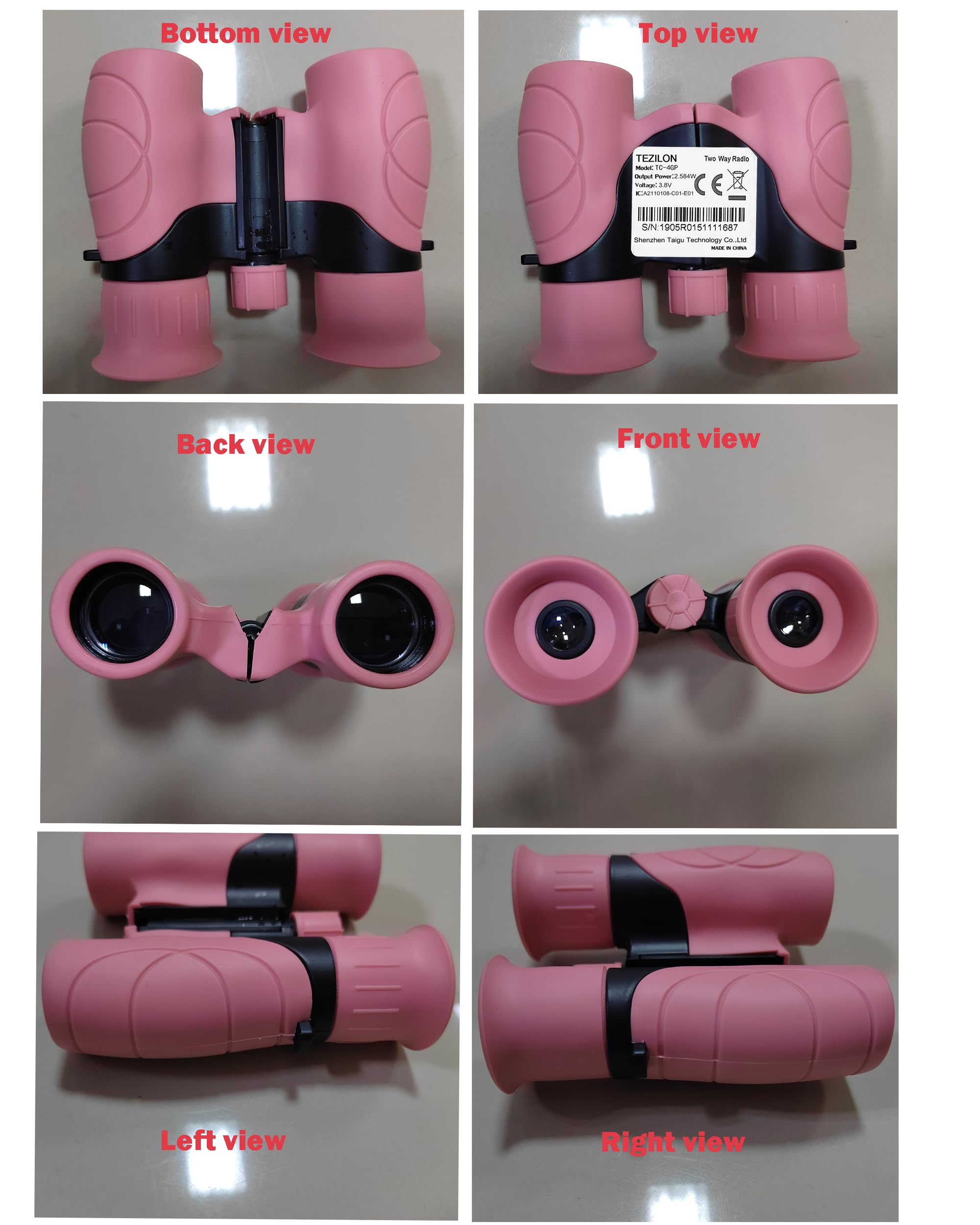 Tezilon Binoculars For Kids,Compact Kids Binoculars 8X21 High-Resolution For Bird Watching, Camping, Exploration, Hiking, Hunting, Sports Events And Safari Park  For 3-12 Year Boys Girls