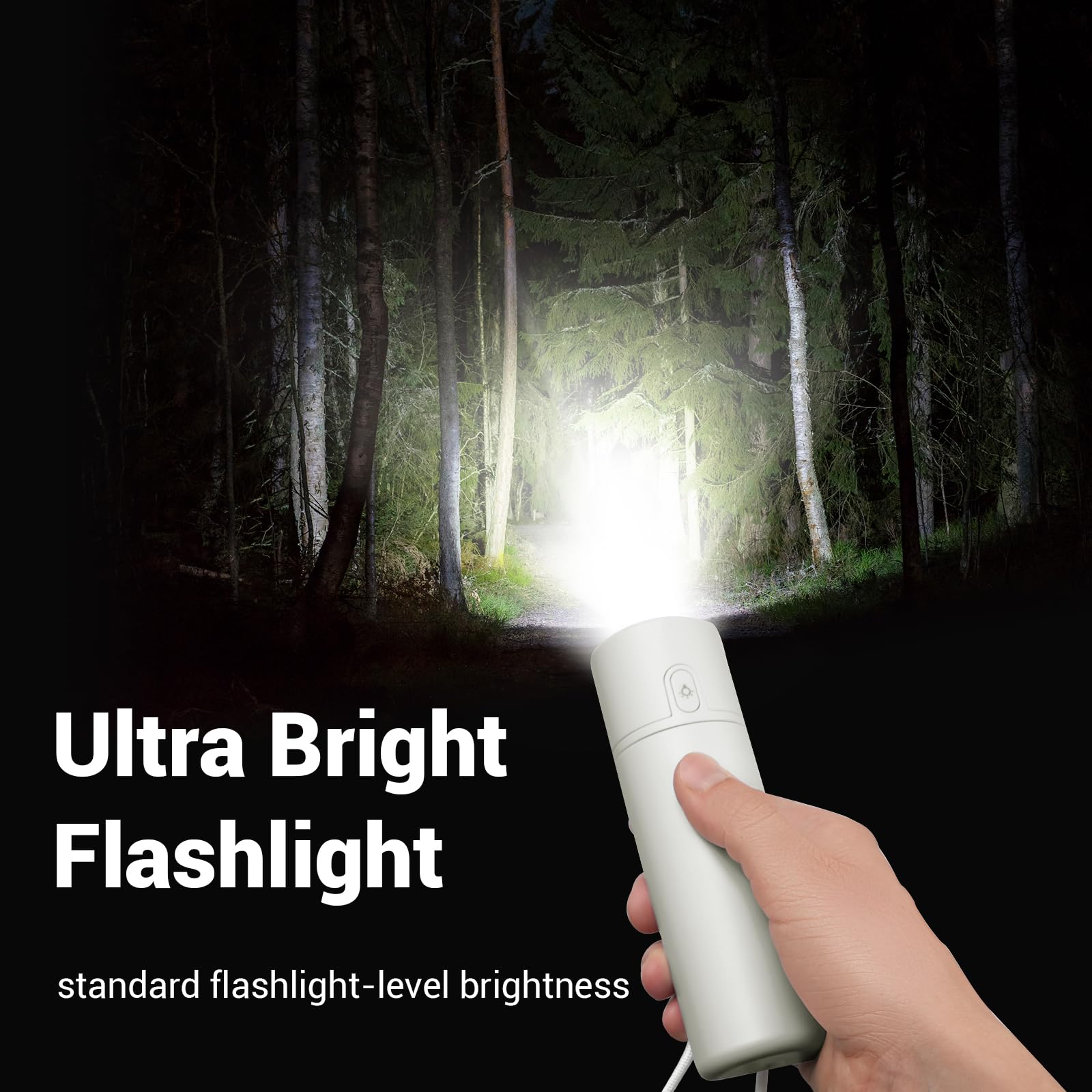 Airluxe handheld fan, 3-in-1 design, providing up to 35 hours of cooling with quick charging capabilities