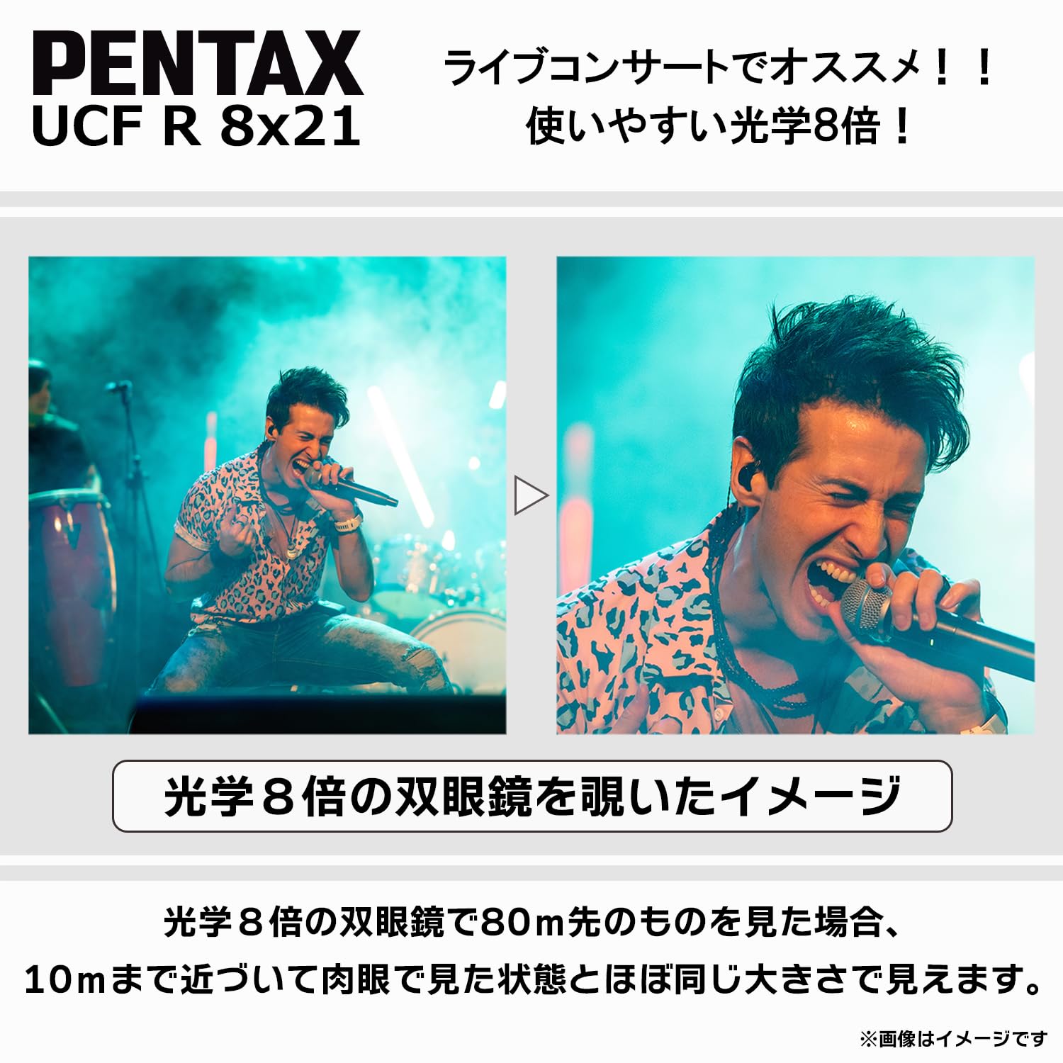 Pentax 8X21 Ucf R Porro Prism Binoculars