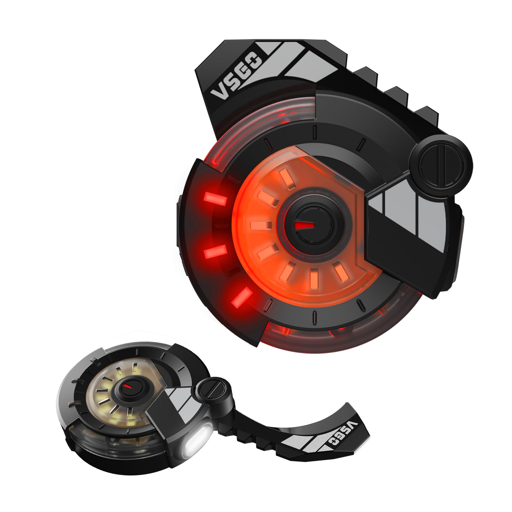 Vsgo Portable Edc Flashlight,Rechargeable Work Light,Hat Clip Light,8 Modes,Clip For Pocket & Hat, Magnetic Base, Portable For Inspection, Repairs, Cycling,Camping,Travel, Hiking And Emergency