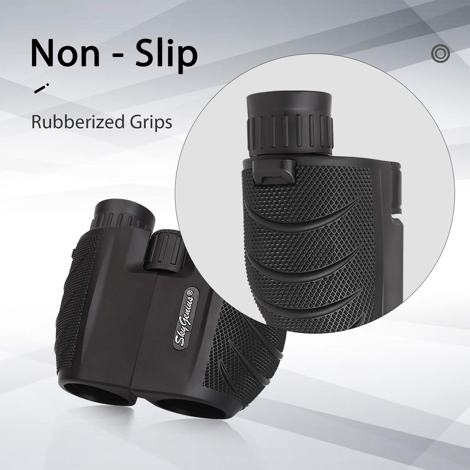 Skygenius 10X25 Compact Binoculars For Adults And Kids, Small For Bird Watching, Theater And Concerts, Outdoor Travel Sightseeing Hunting Hiking