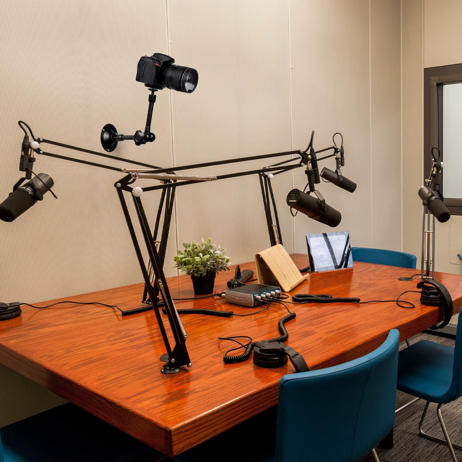 Uyodm 2 Pack Articulating Magic Arm Wall Mount Holder Stand Compatible With Cctv Pov Camcorders Cameras, Led Light, Video Lamp,Dslr,Flash,Digital Camera,Security Cameras