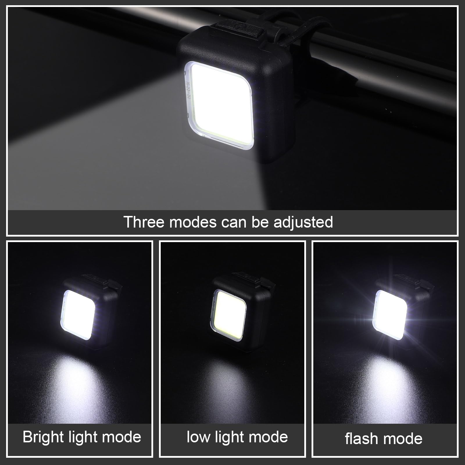 Vihose 6 Pcs Outdoor Night Running Lights For Runners High Visibility Rechargeable Clip On Flashlight Dog Lights For Night Walking Lightweight Usb Reflective Running Gear Hiking Jogging Stroller