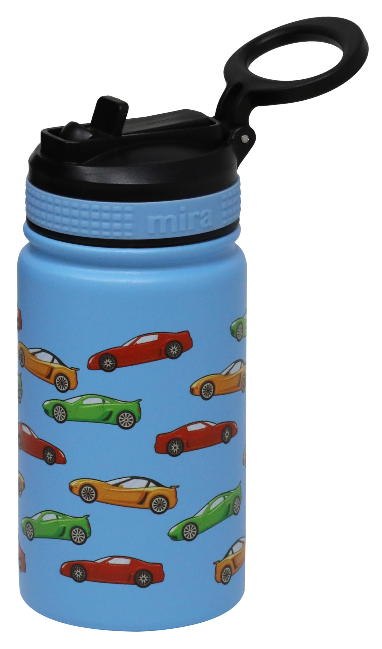 Mira 12 Oz Small Insulated Water Bottle For Cold Drinks Leak-Proof Stainless Steel