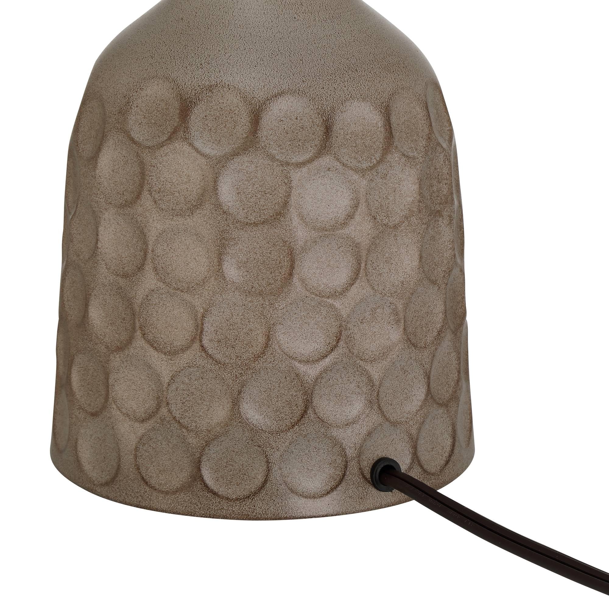 360 Lighting Circles 20" Bronze Metal Accent Table Lamps Set Of 2